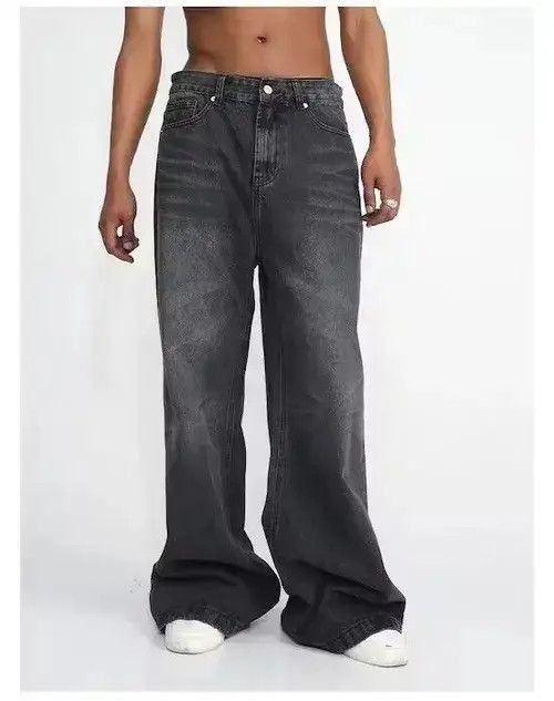 Other Baggy Flared Denim Jeans Size US 30 / EU 46 - 4 Thumbnail