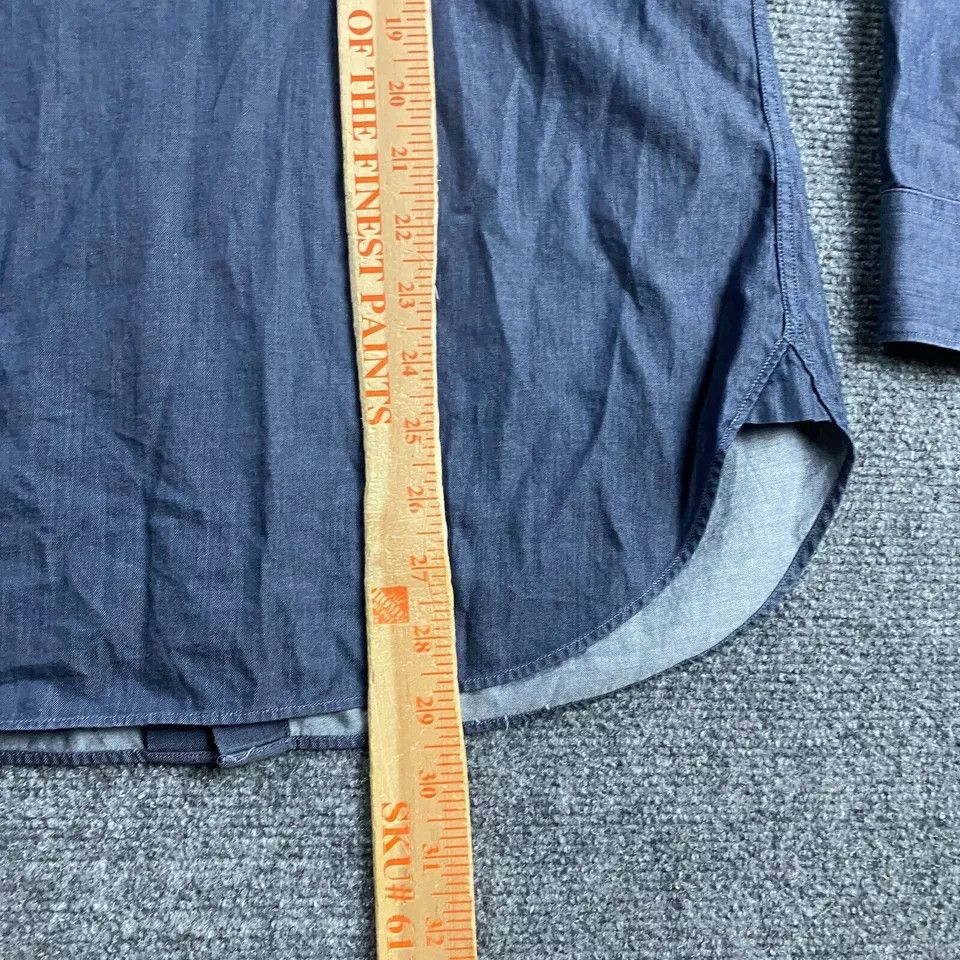 Rock & Republic Rock & Republic Shirt Men's 15.5 Slim Fit 34/35 Button Up Size US XXS / EU 40 - 7 Thumbnail