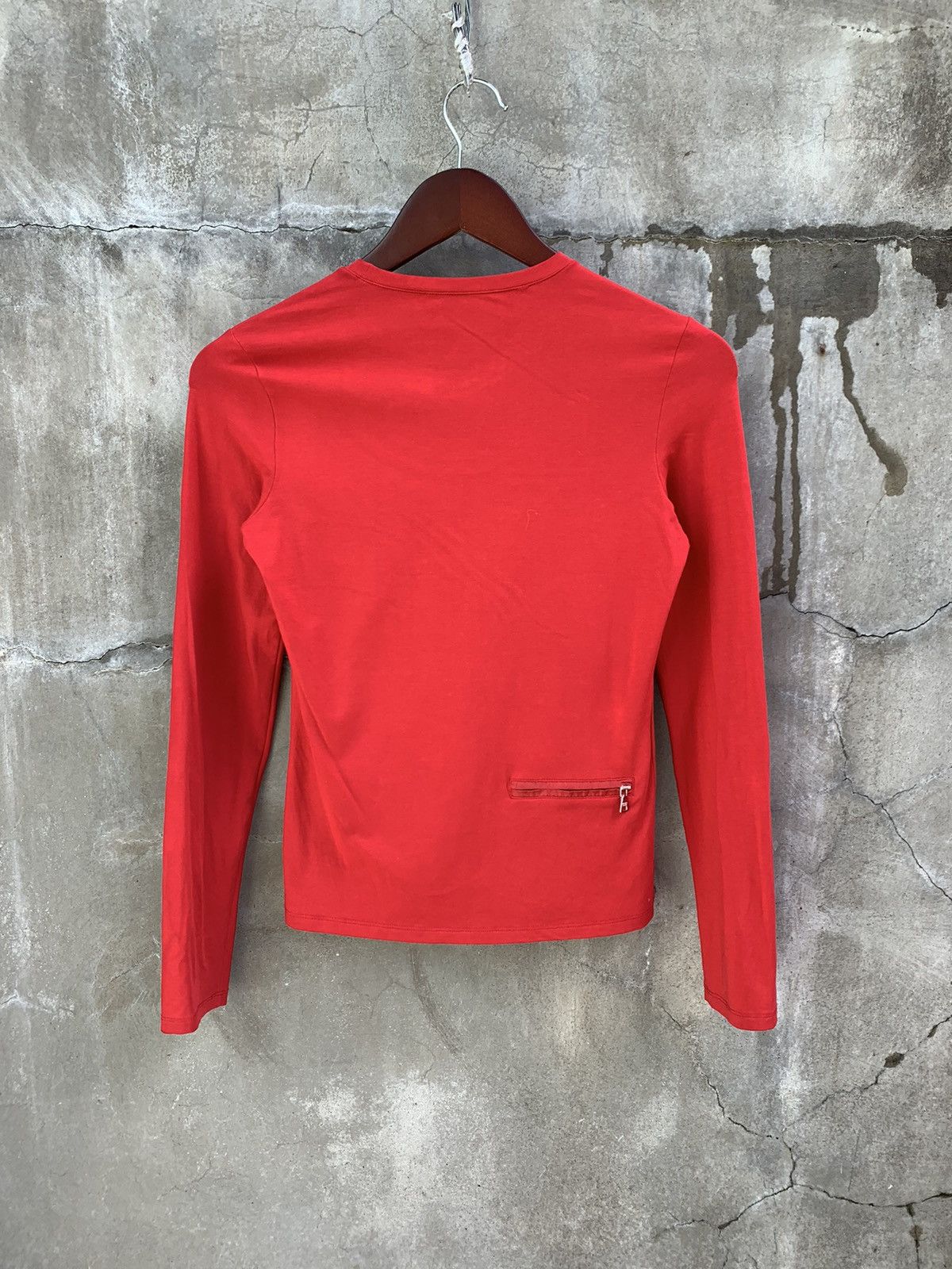 Prada Red Tab Sweater Size XS / US 0-2 / IT 36-38 - 3 Thumbnail