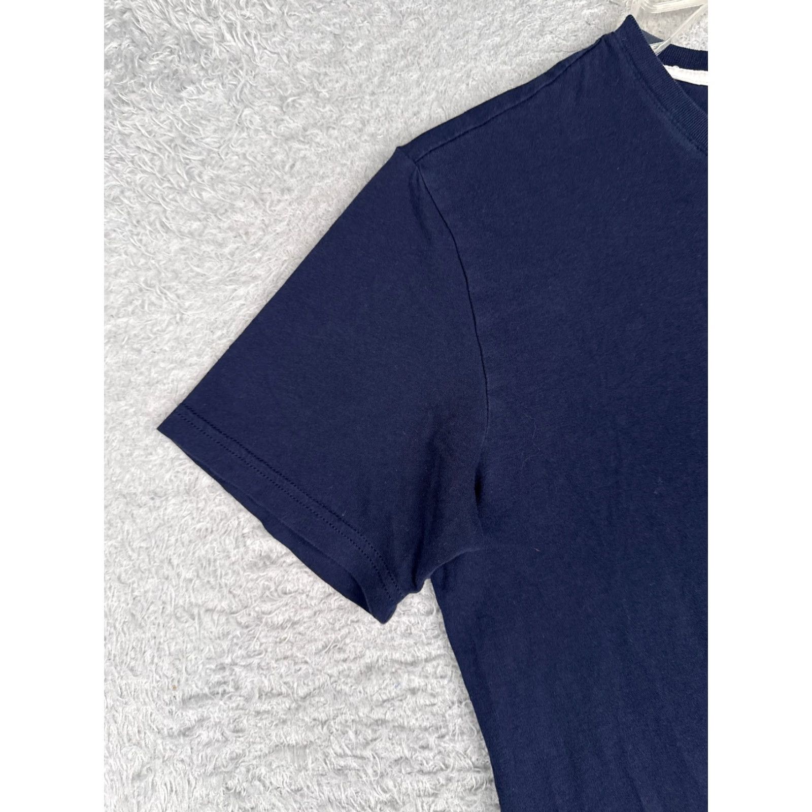 Ralph Lauren VINTAGE Polo Ralph Lauren Shirt Adult Small Blue Crew Neck 100% Cotton Short Sleeve READ Size US S / EU 44-46 / 1 - 3 Thumbnail