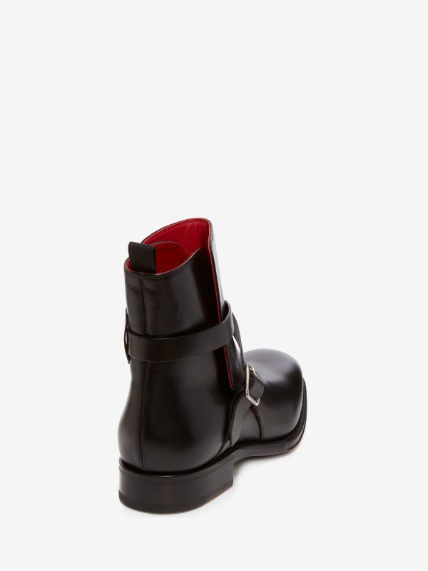 Alexander McQueen o1y1024 Ankle Boots in Black Size US 8 / EU 41 - 3 Thumbnail
