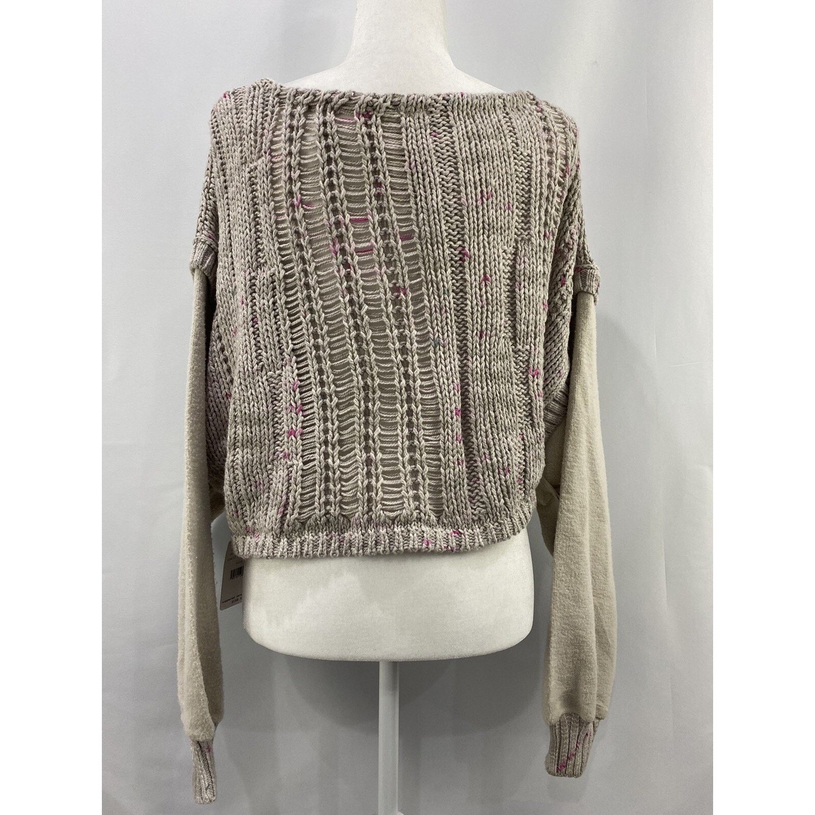 Free People FREE PEOPLE Womens Shell White Size S Sweater Size S A003013 Size S / US 4 / IT 40 - 4 Thumbnail