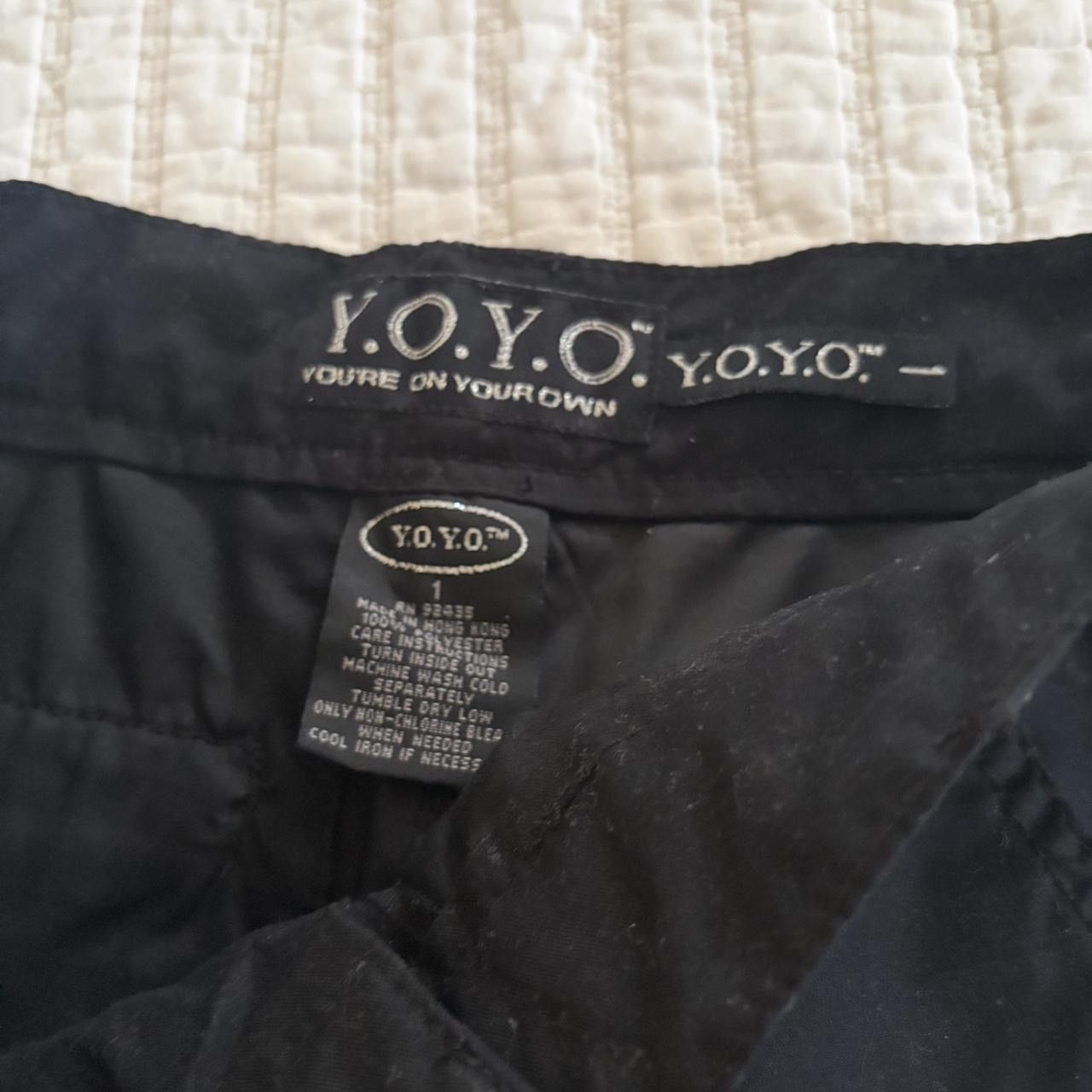 Japanese Brand Y2K Low-Waisted Bondage Cargo Pants Size 24" / US 00 / IT 34 - 7 Thumbnail