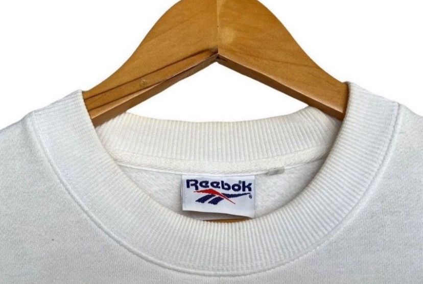 Reebok Vintage 90s Reebok Embroidered Baggy Boxy Sweatshirt Size US L / EU 52-54 / 3 - 4 Thumbnail