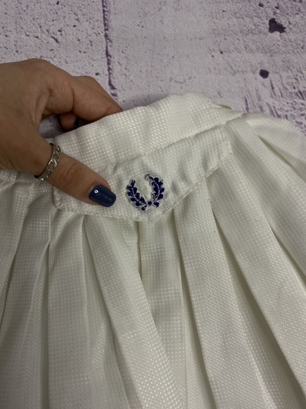 Fred Perry Womens vintage Fred Perry Skirt streetwear Size 26 Size 26" / US 2 / IT 38 - 3 Thumbnail