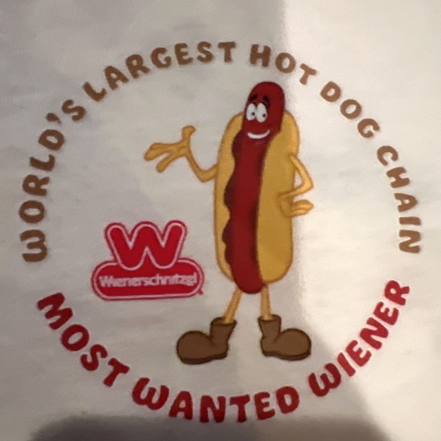 Vintage Wienerschnitzel Shirt White L Graphic Print Crew Neck Short Sleeve Dog Mens Regular Large Vintage: No Size US L / EU 52-54 / 3 - 4 Thumbnail