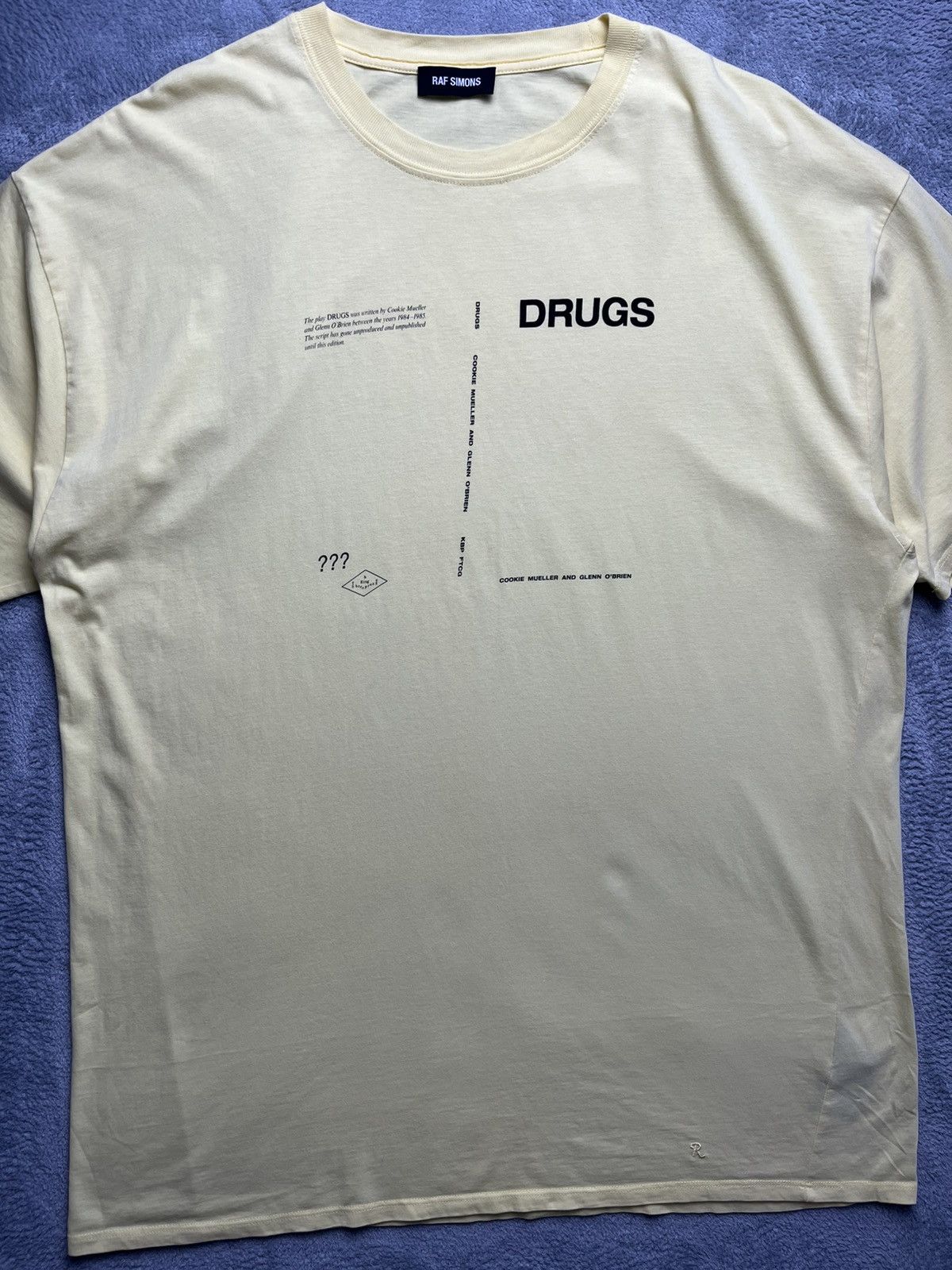 Raf Simons Raf simons - AW/18 “drugs” tee Size US M / EU 48-50 / 2 - 3 Thumbnail