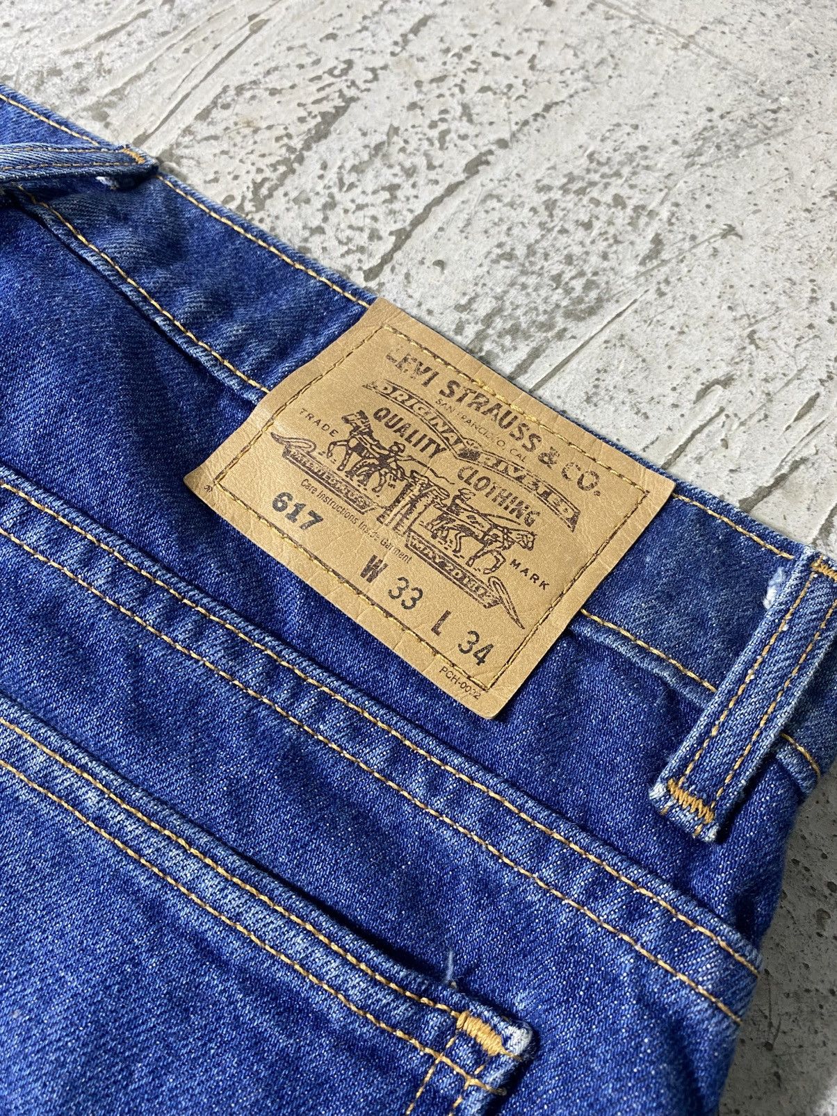 Levi's Vintage Clothing Levi's 1990's 617 Orange Tab Small E Size US 32 / EU 48 - 2 Thumbnail
