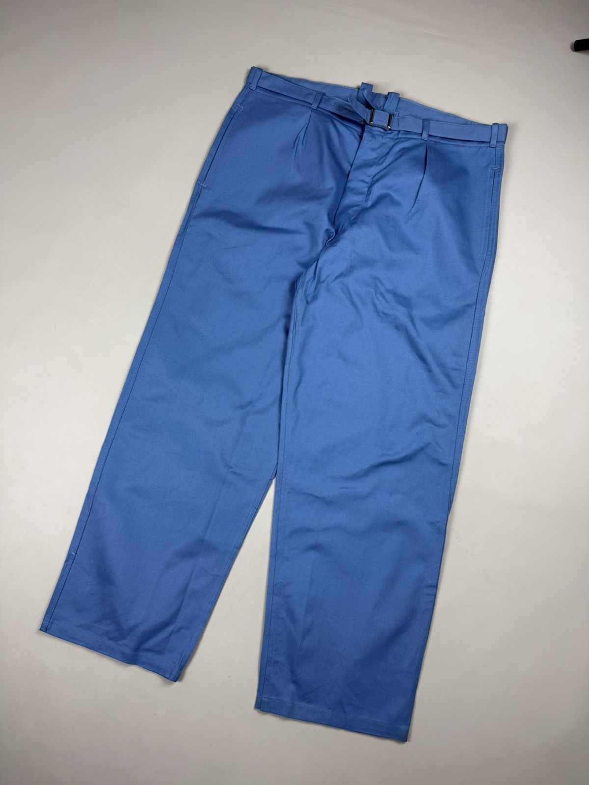 Le Laboureur Vintage German Air Force Military Fatigue Pants Trousers Size US 40 / EU 56 - 6 Thumbnail