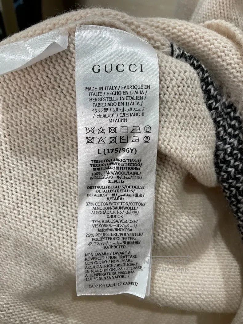 Gucci Gucci Co-branded light pink sweater Size L / US 10 / IT 46 - 3 Thumbnail