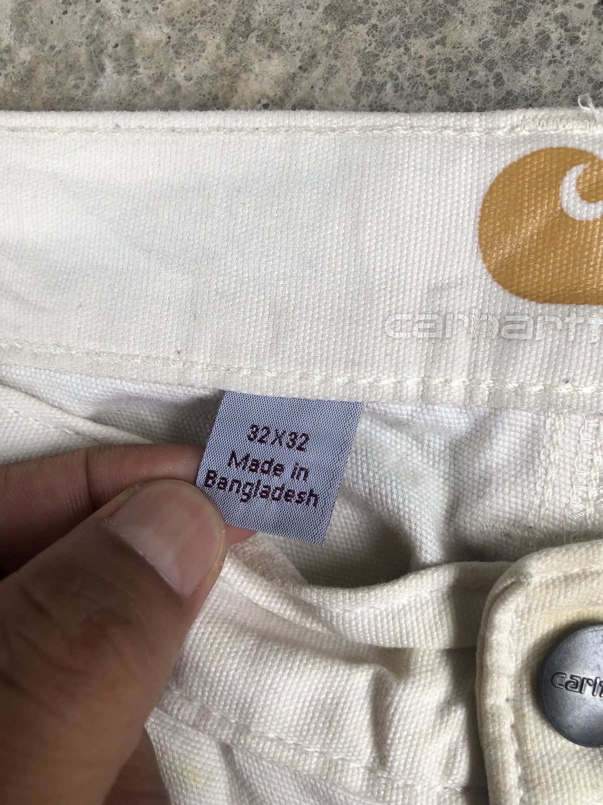 Carhartt Carharrt Double Knee Distressed Jeans Size US 33 - 21 Thumbnail