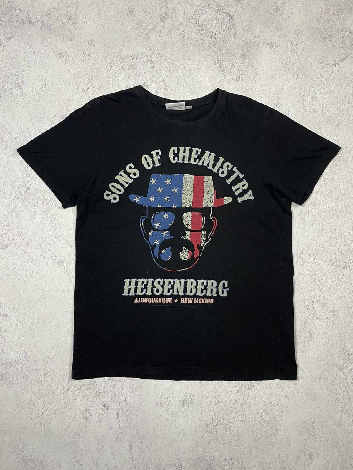 Vintage Breaking Bad T Shirt Heisenberg “Sons of Chemistry” Size US L / EU 52-54 / 3 - 1 Thumbnail