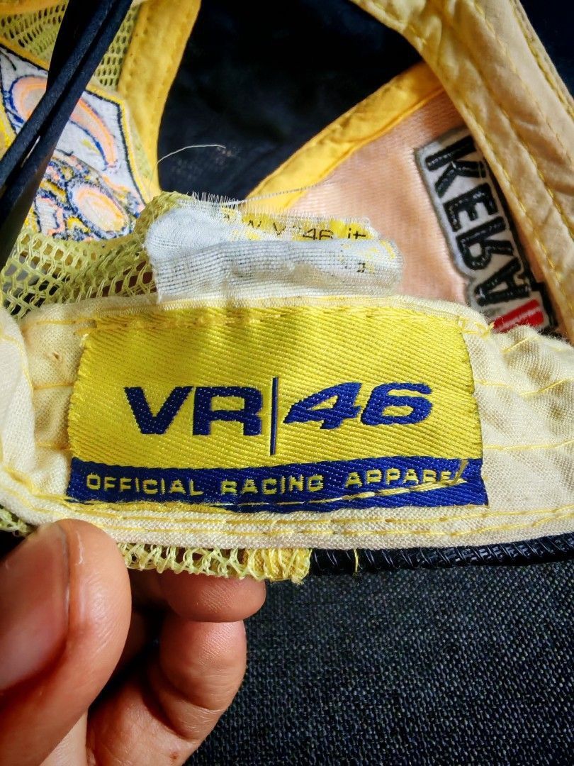 Vintage Vintage Valentino Rossi VR46 “The Doctor” Racing Cap 00s Size ONE SIZE - 9 Thumbnail
