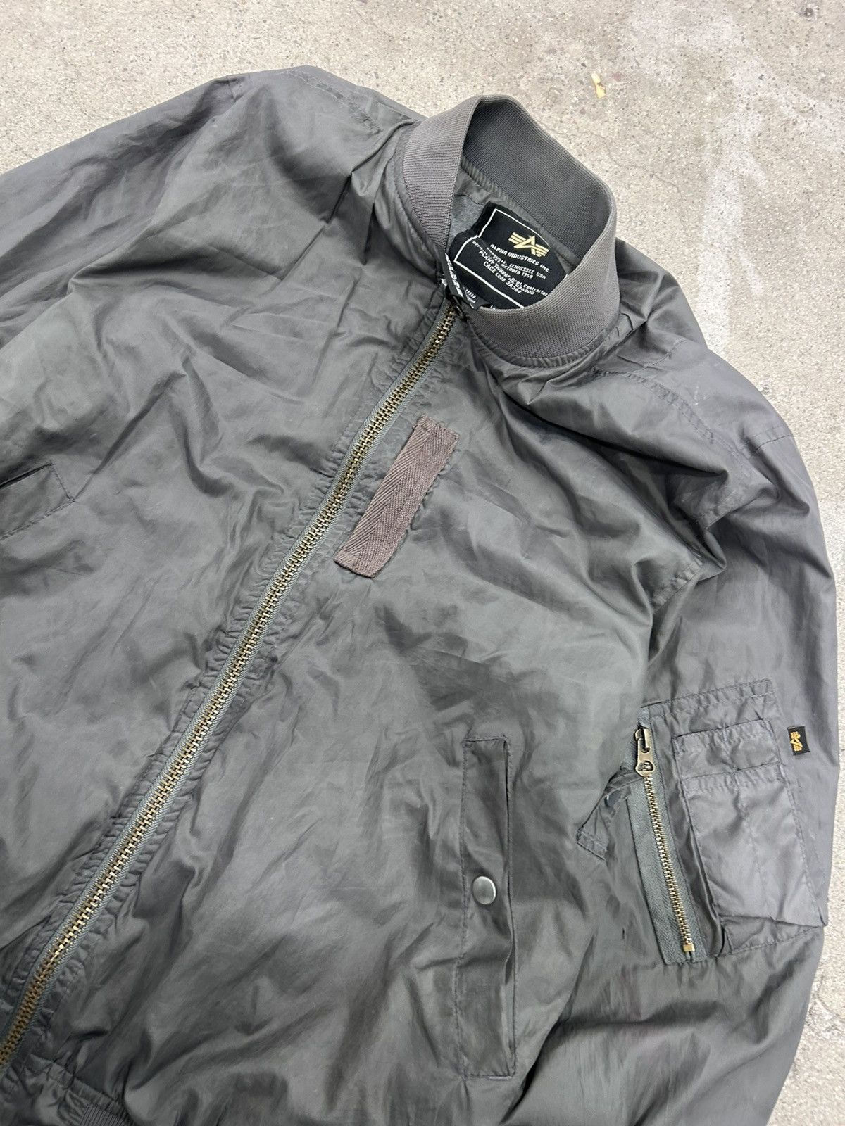 Alpha Industries Vintage Alpha Industries Bomber Jacket Size Size US M / EU 48-50 / 2 - 5 Thumbnail