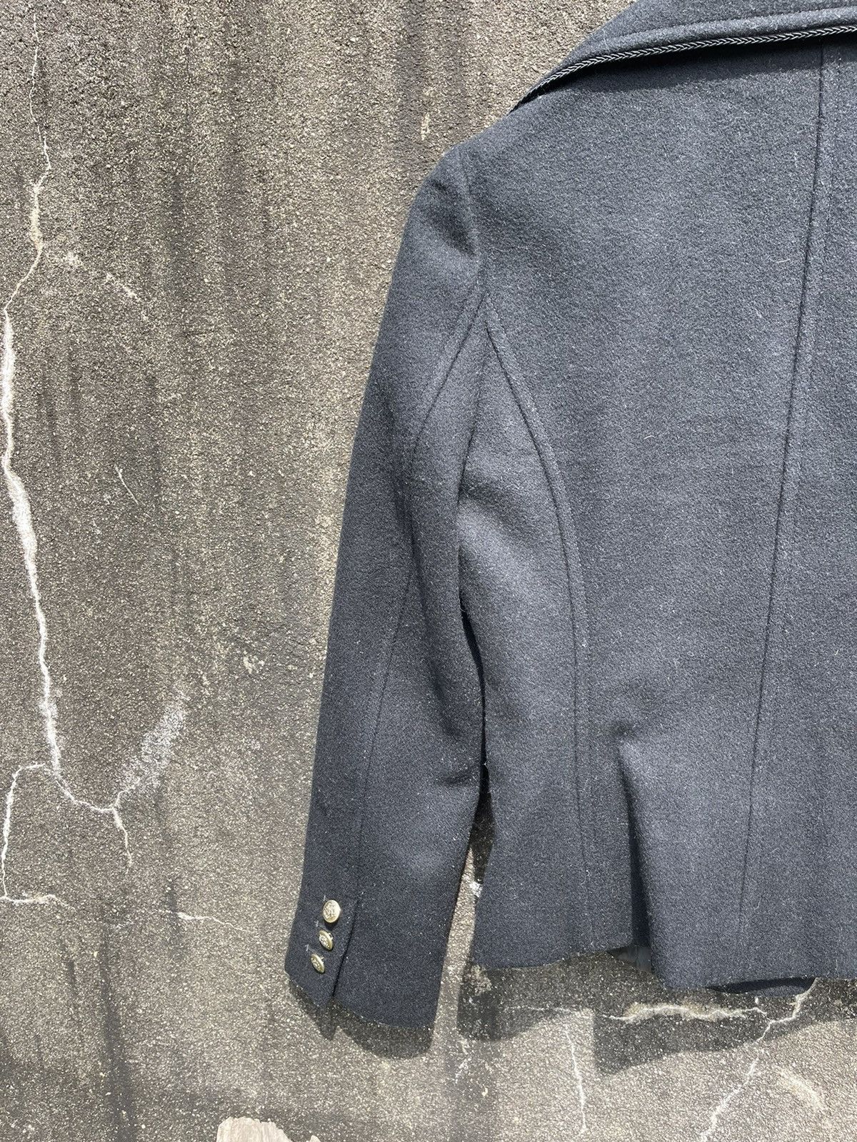 Designer Vintage MK Klein+ Double-Breasted Peacoat Size S / US 4 / IT 40 - 10 Thumbnail