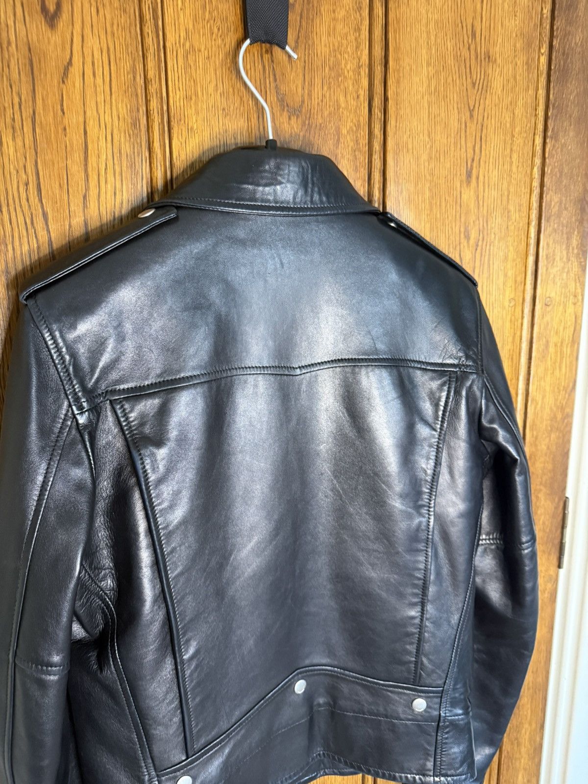 Saint Laurent Paris FW13 Holy Grail Saint Laurent L01 biker leather jacket 46 Size US S / EU 44-46 / 1 - 17 Thumbnail