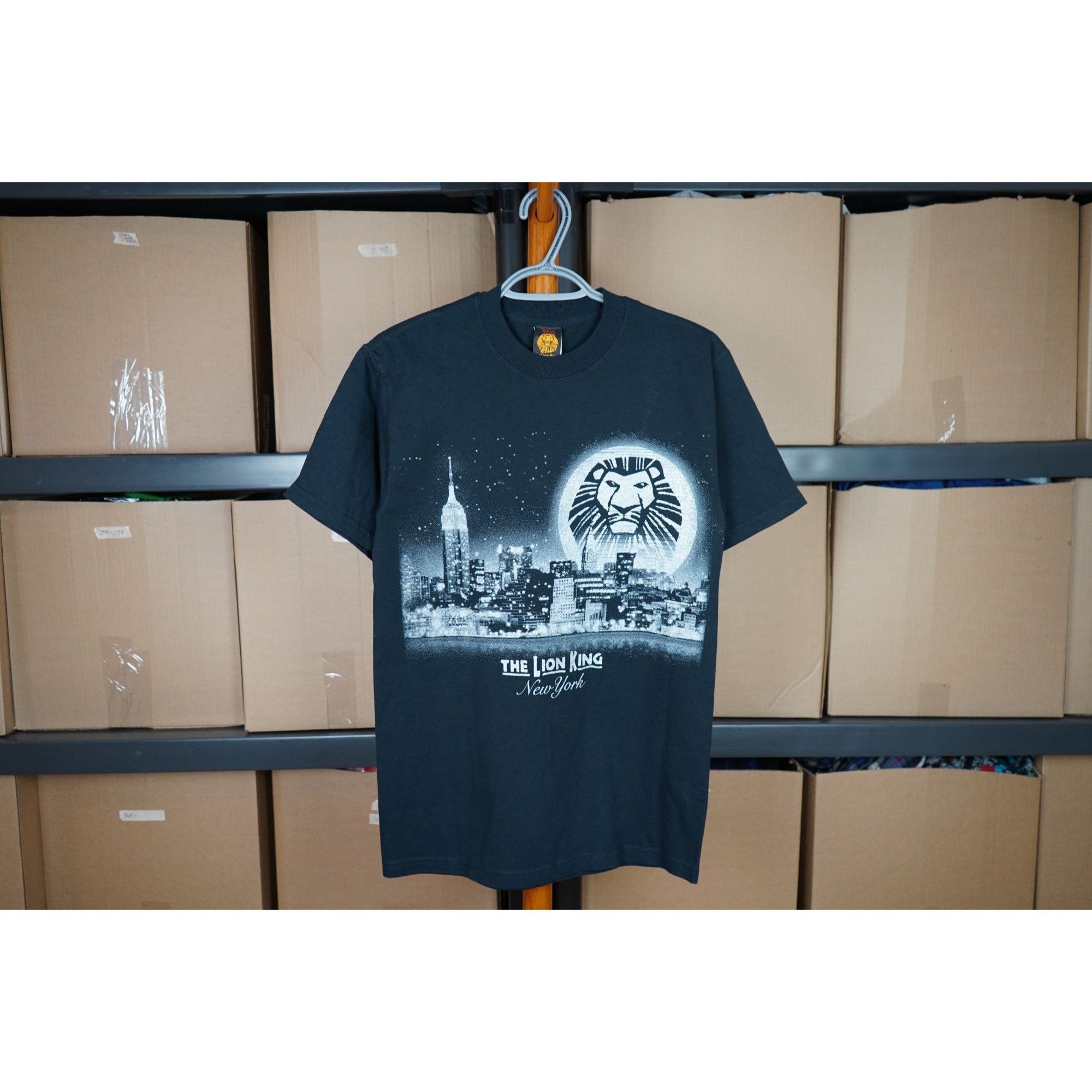 Disney Lion King Tshirt Black Men's S New York #448 Size US S / EU 44-46 / 1 - 1 Thumbnail