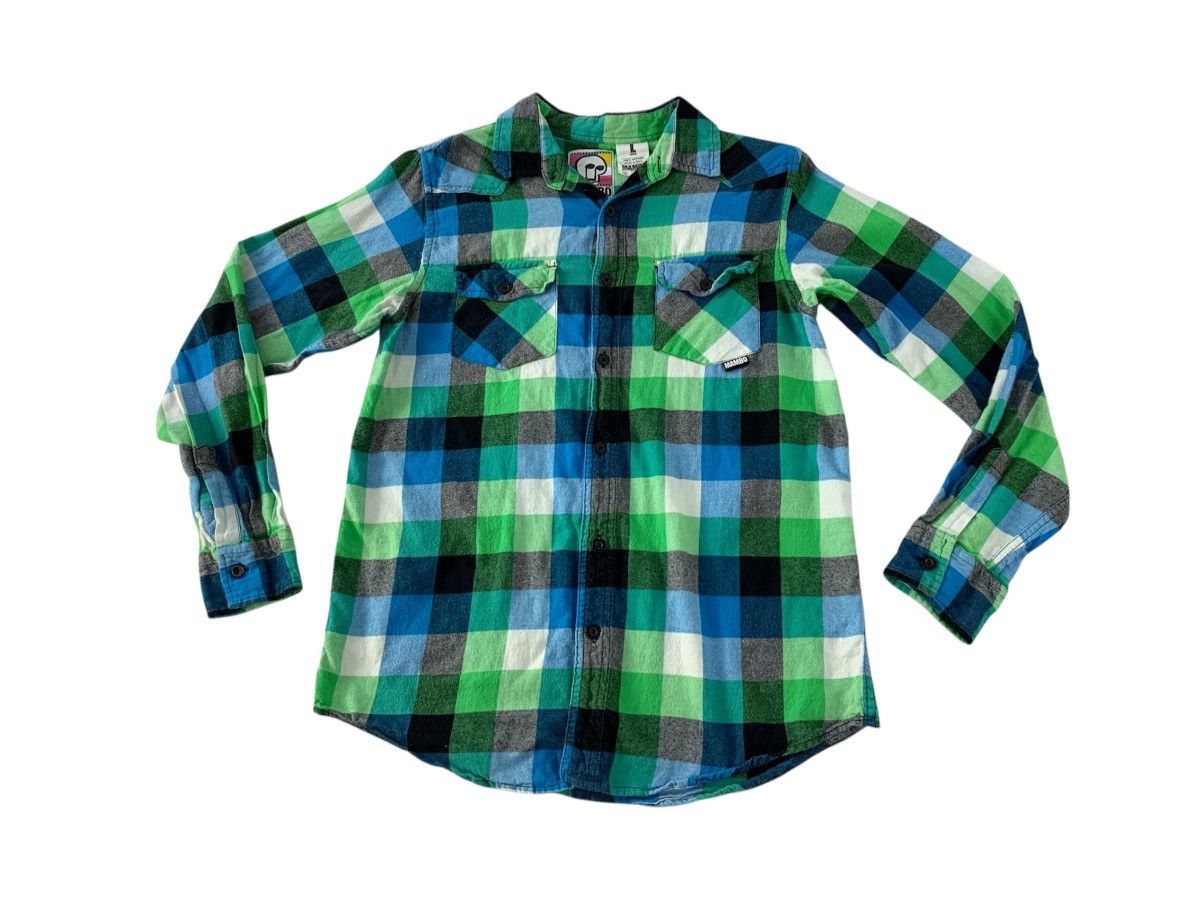 Mambo Mambo Plaid Checked Flannel Button Up Shirt Longsleeve Size US M / EU 48-50 / 2 - 1 Thumbnail