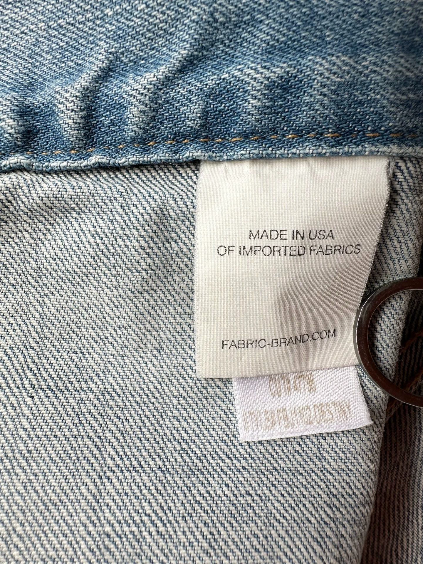 Fabric Brand & Co. Fabric Brand&Co Heavy Wash Damaged Denim JKT S Size US S / EU 44-46 / 1 - 5 Thumbnail