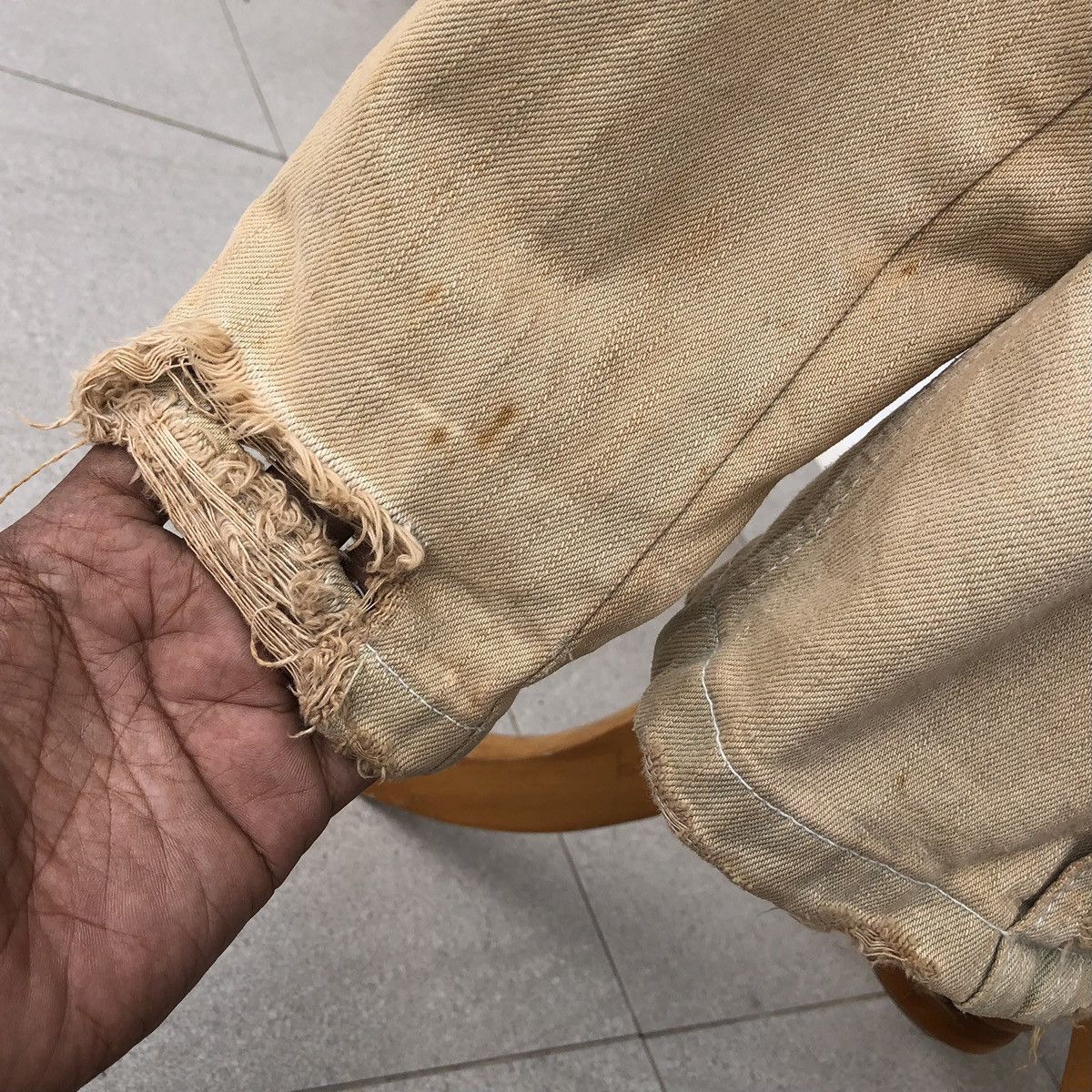 PPFM Vintage PPFM Japanese designer distressed denim jacket Size US M / EU 48-50 / 2 - 12 Thumbnail