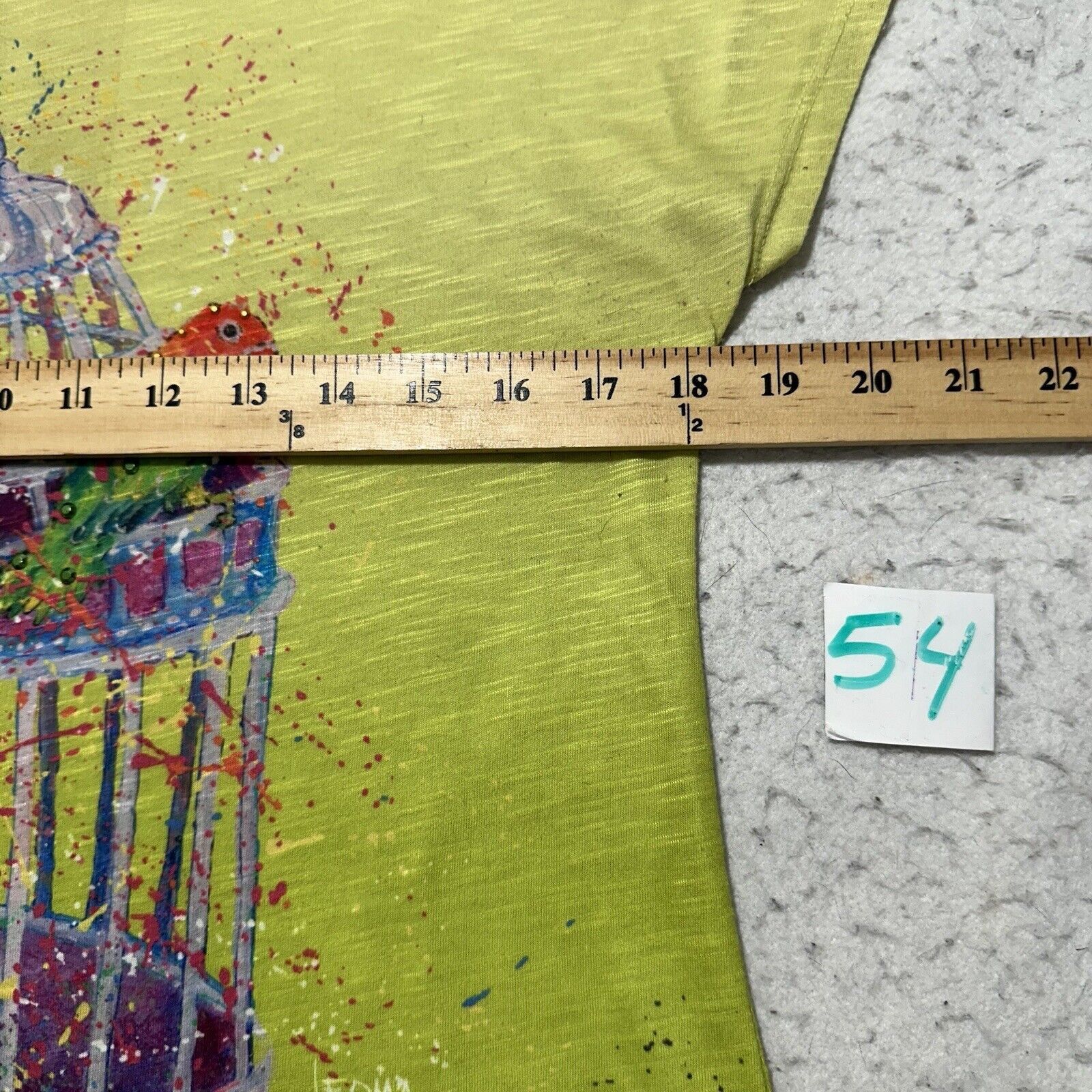 Other Leoma Lovegrove Medium Lovebird Rhinestone V Neck T Shirt Size M / US 6-8 / IT 42-44 - 7 Thumbnail