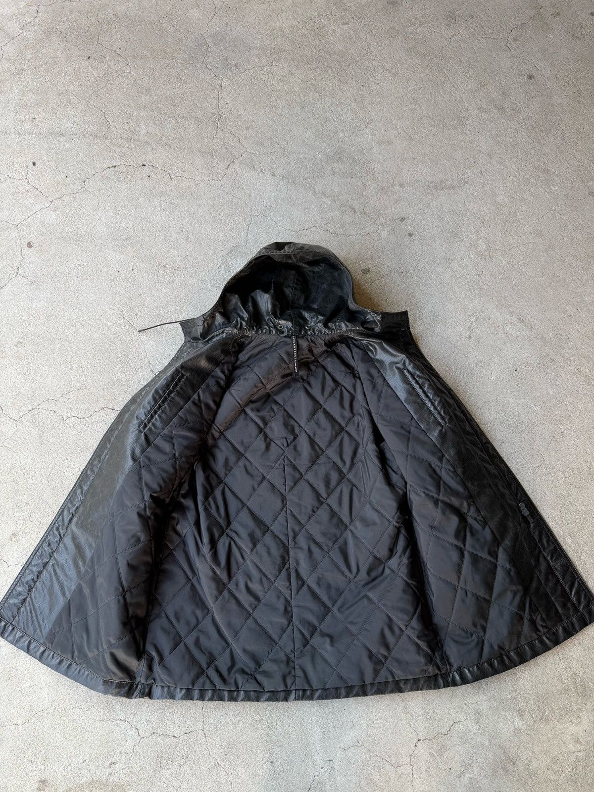 Black Barrett BLACKBARRETT by Neil Barrett Black Coated Hooded Parka Size US S / EU 44-46 / 1 - 8 Thumbnail