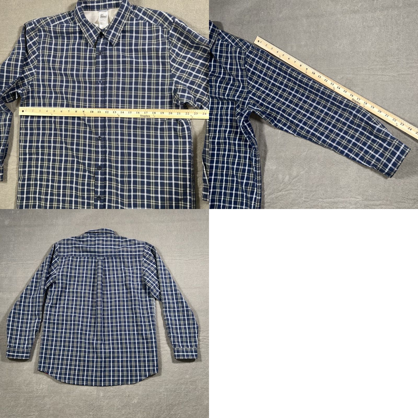 The North Face The North Face Button-Up Shirt Long Sleeve Mens L Size US L / EU 52-54 / 3 - 9 Thumbnail