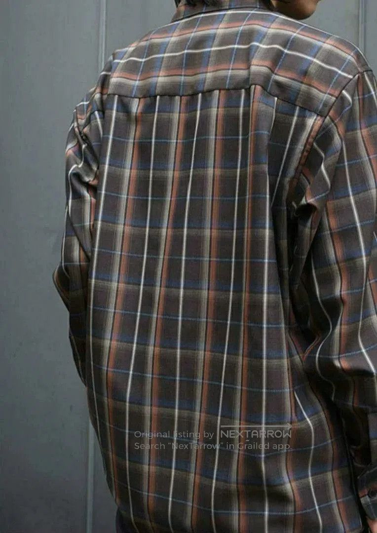 Auralee Auralee 24SS Super Light Wool Check Shirt. Size US XXL / EU 58 / 5 - 6 Thumbnail