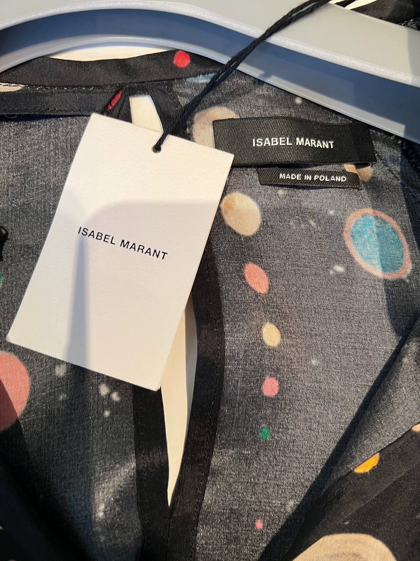 Isabel Marant Isabell Marant 100% Silk Polka Dot Dress 36 New Size XS / US 0-2 / IT 36-38 - 5 Thumbnail