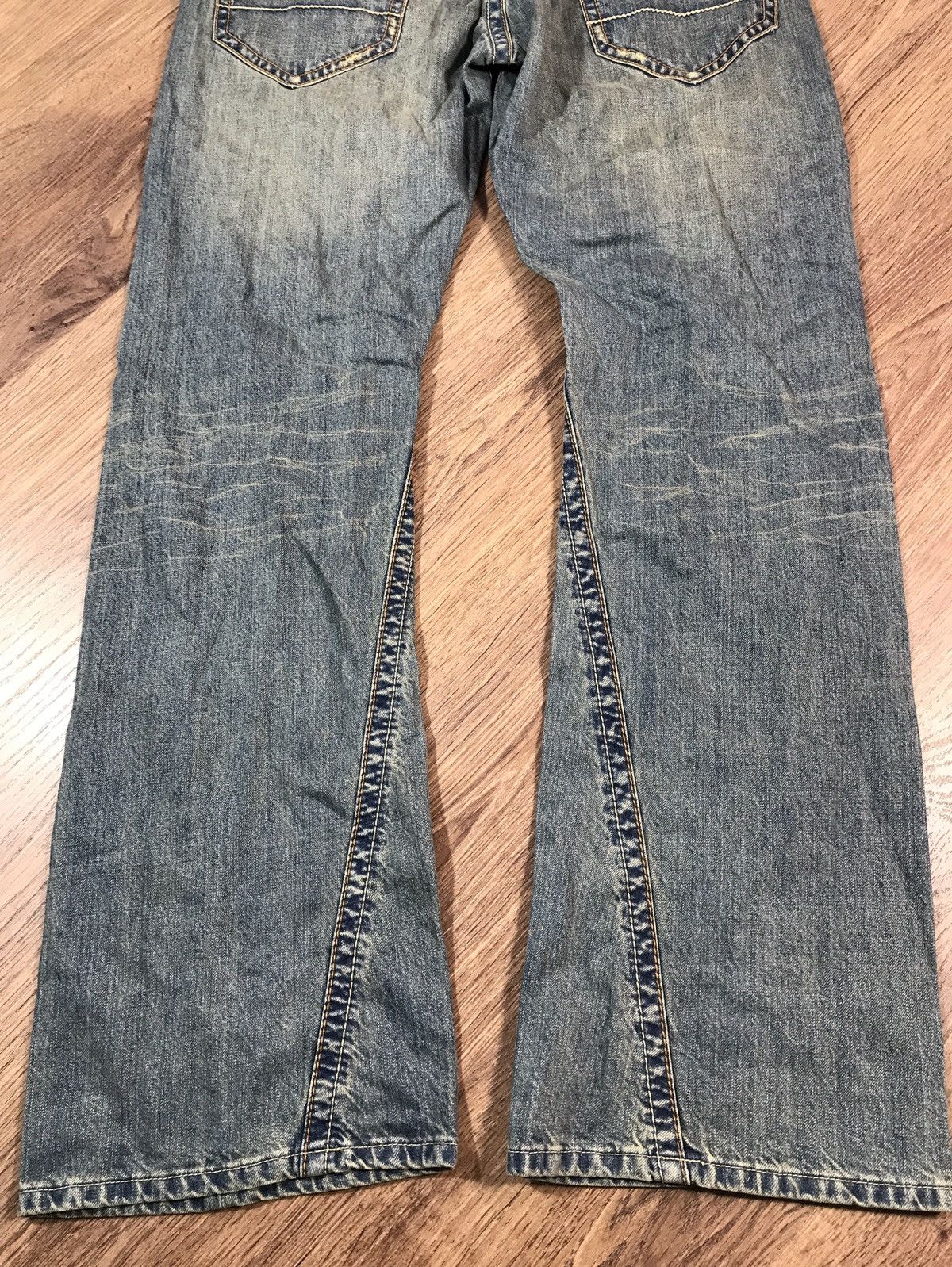 Japanese Brand RH 512 Distressed Jeans Vintage Size US 36 / EU 52 - 13 Thumbnail