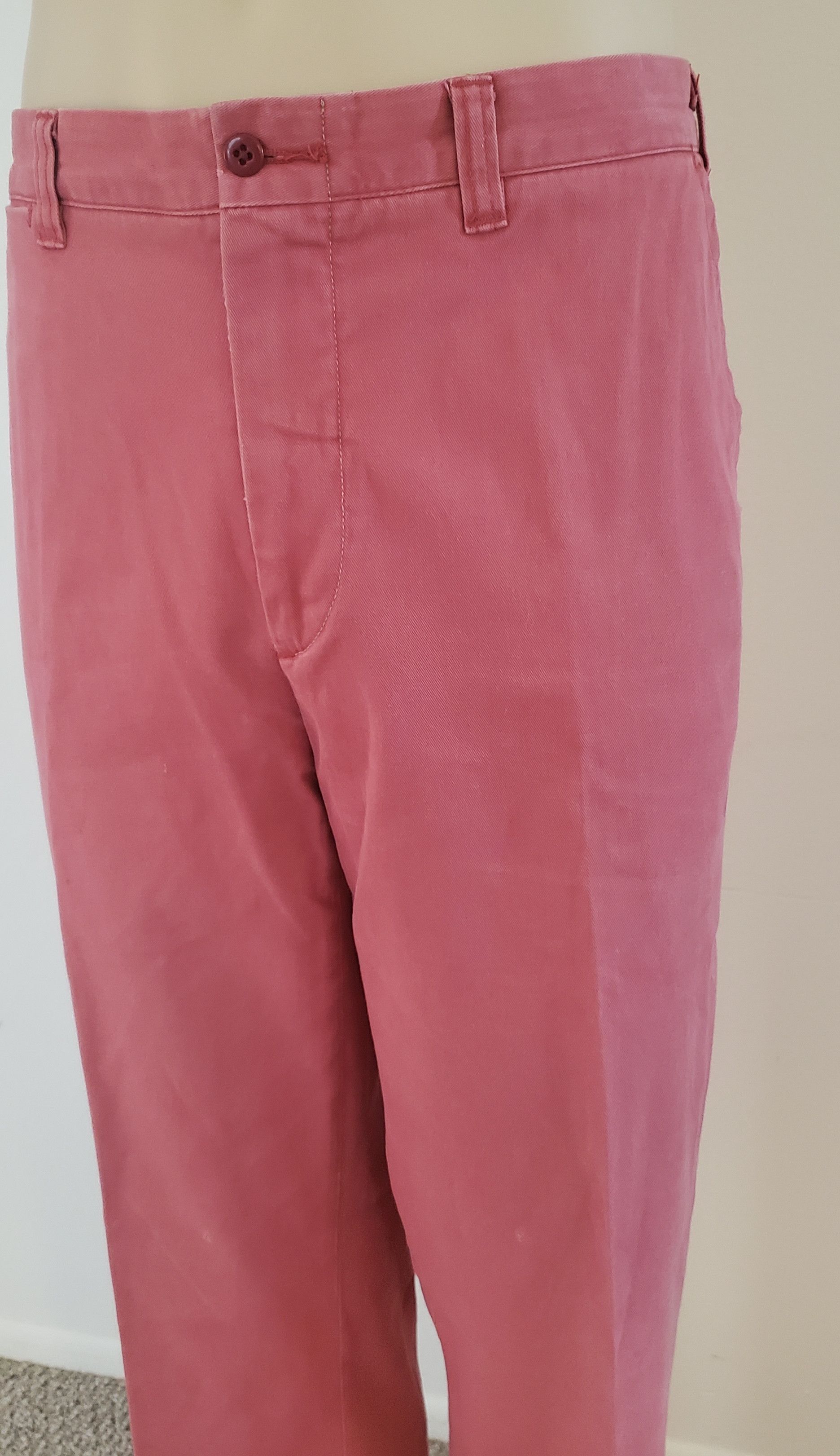 Polo Ralph Lauren Polo men's light red cotton chino pants 34 Size US 34 / EU 50 - 1 Thumbnail