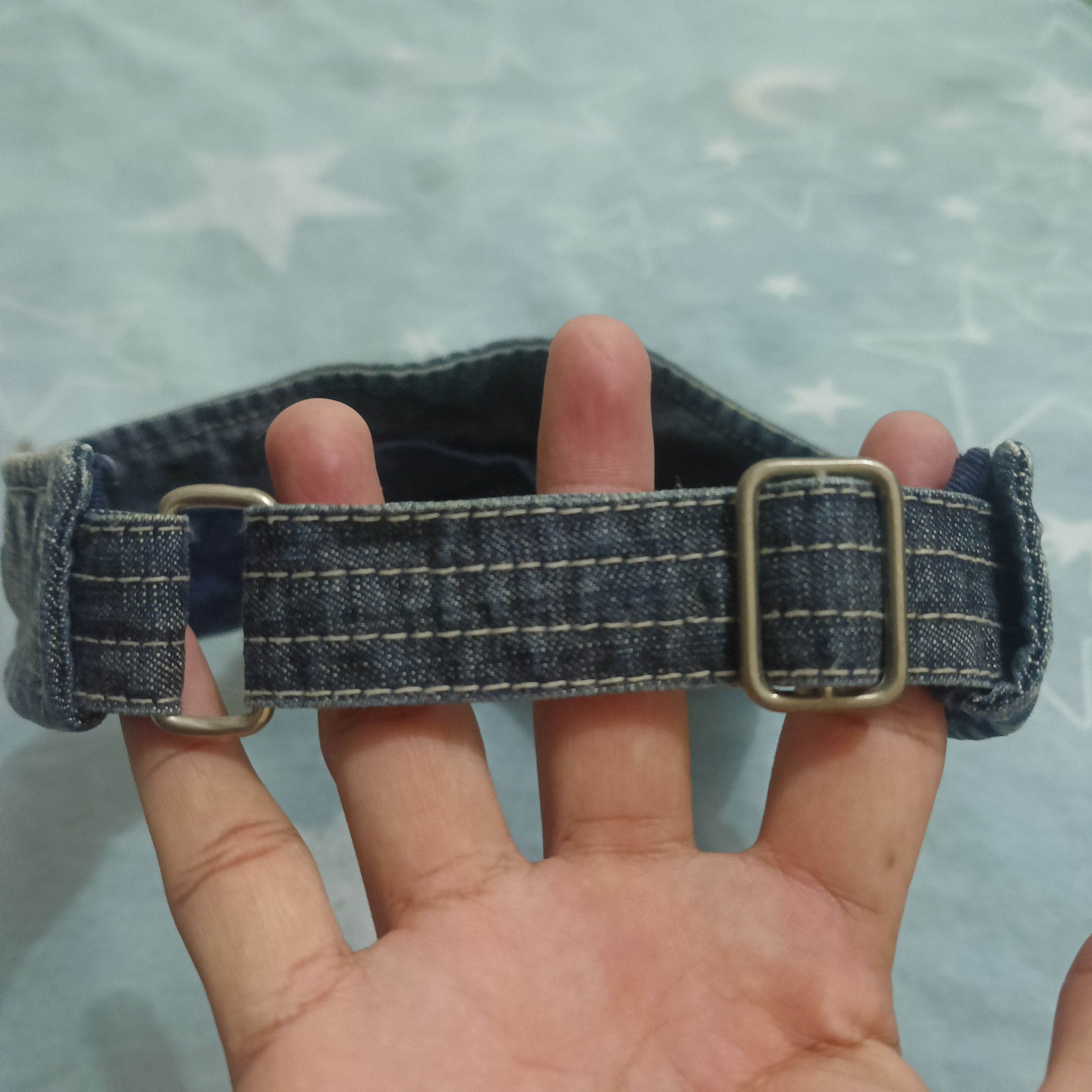 Japanese Brand × Von Dutch Rare Von dutch denim flared visor cap Size ONE SIZE - 6 Thumbnail