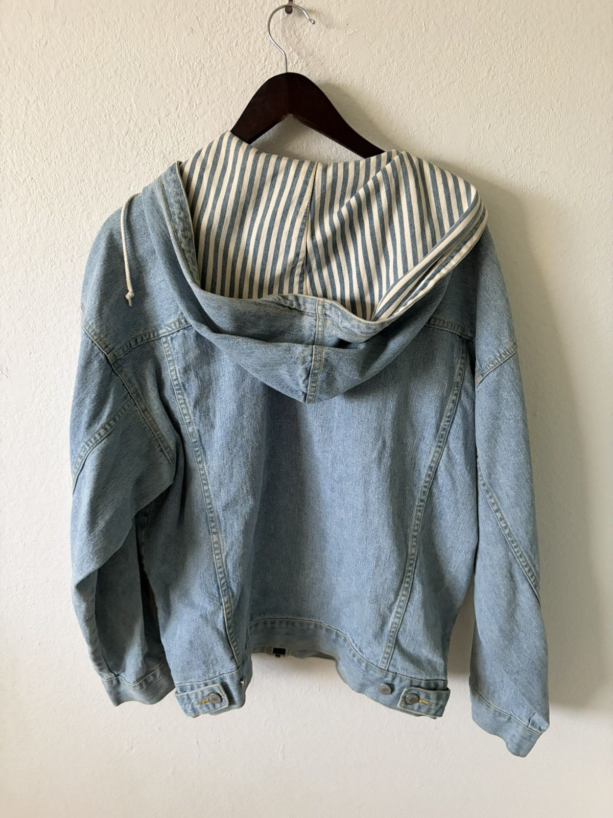 Guess Vintage Guess Denim Hoodied Jacket Size US S / EU 44-46 / 1 - 2 Thumbnail