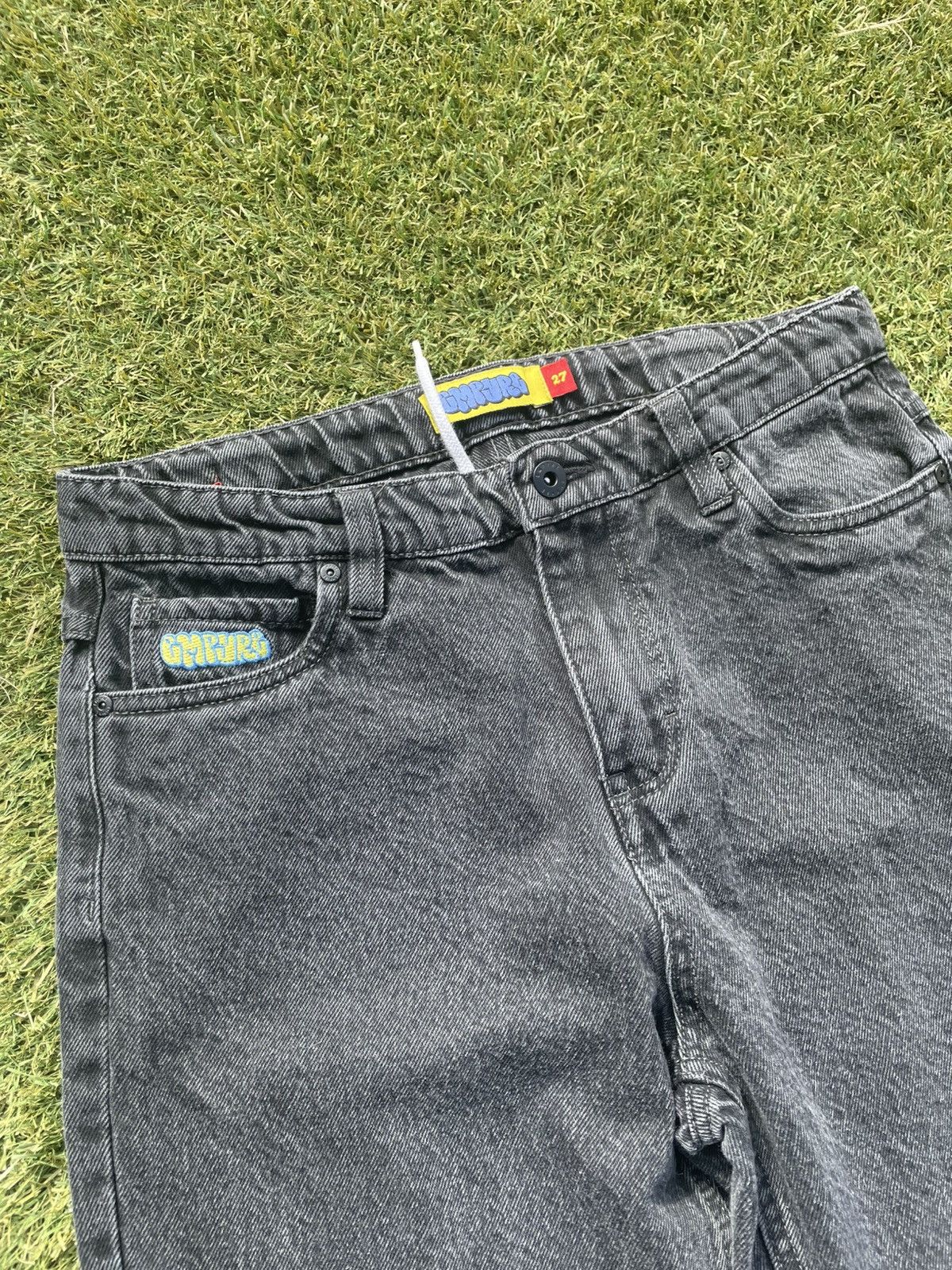 Empyre Y2K Empyre Loose Fit Baggy Jeans Skate Black Men’s Size 27 Size US 27 - 2 Thumbnail