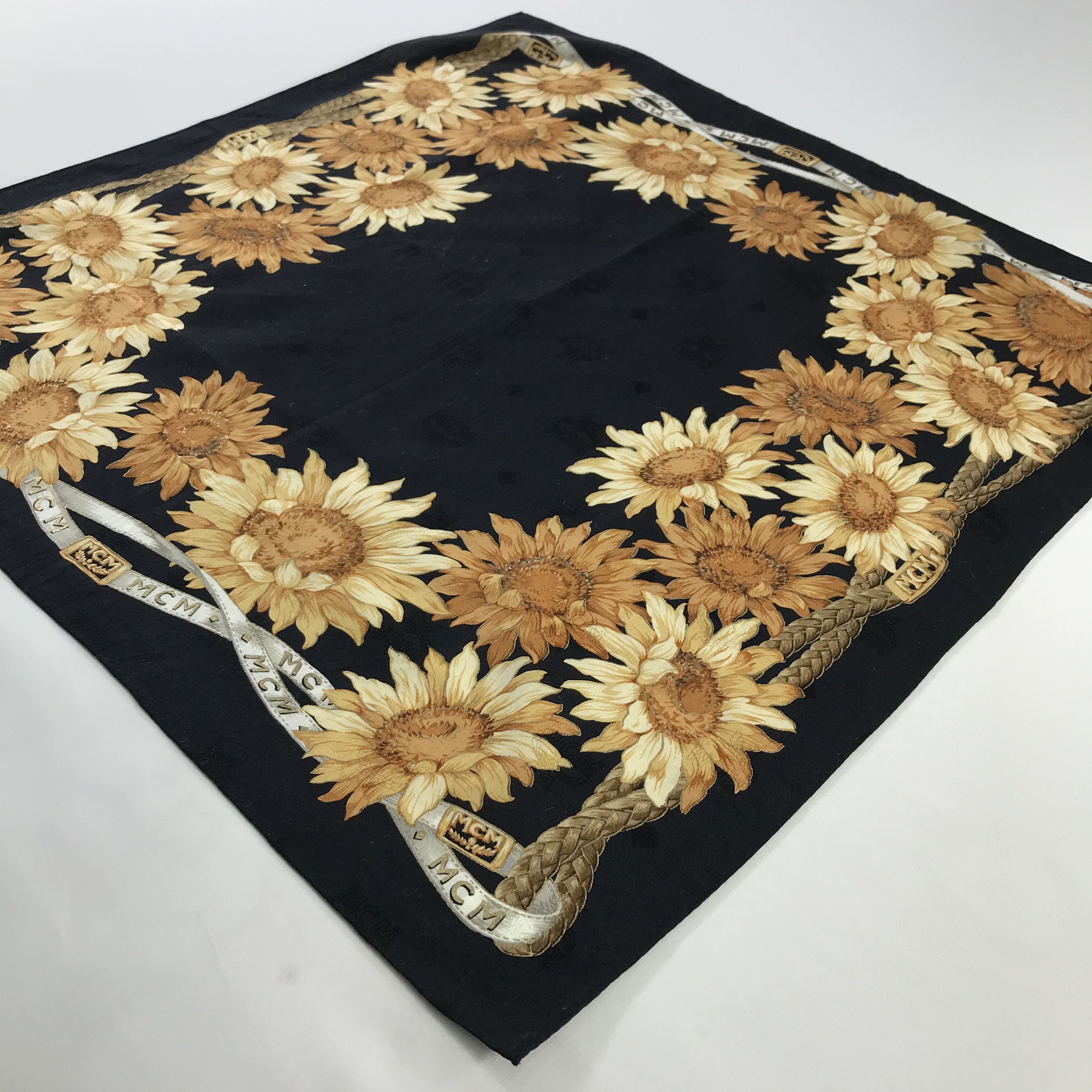 MCM × Vintage MCM Bandana / Handkerchief / Neckerchief - S519 Size ONE SIZE - 2 Thumbnail