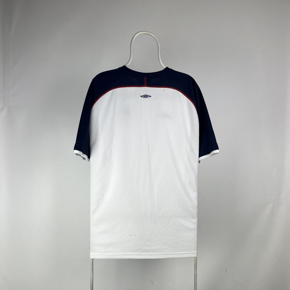 Umbro ENGLAND UMBRO VINTAGE FOOTBALL TRAINING JERSEY SOCCER Size US XL / EU 56 / 4 - 2 Thumbnail