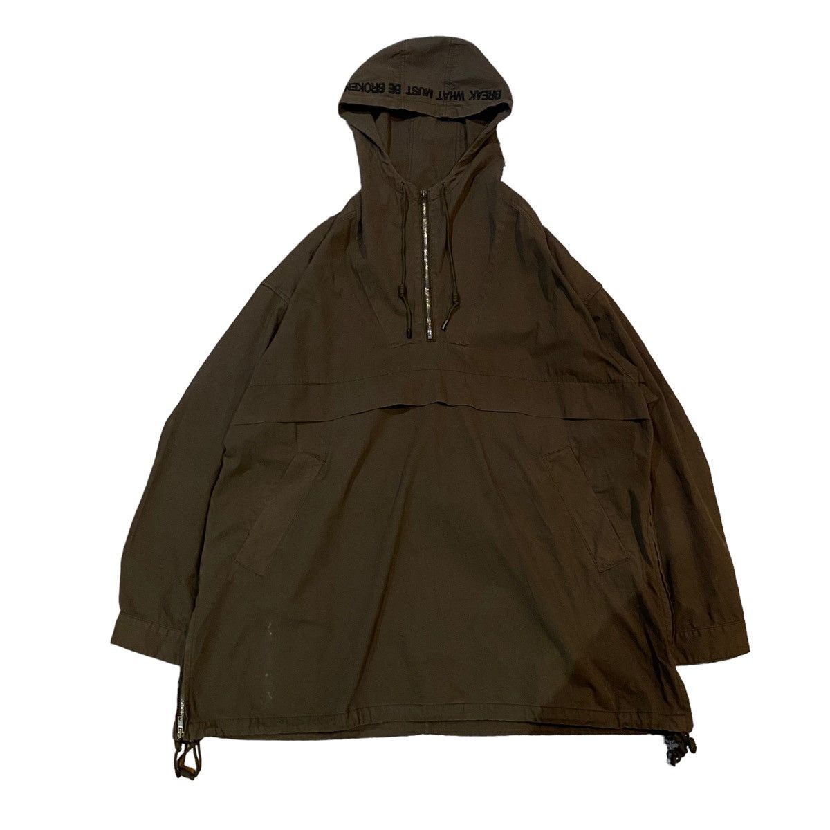 image of Juun J Anorak Jacket in Brown, Men's (Size Small)