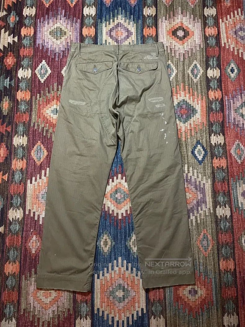 RRL Ralph Lauren RRL Ralph Lauren Johnson's same patch military pants Size US 32 / EU 48 - 2 Thumbnail