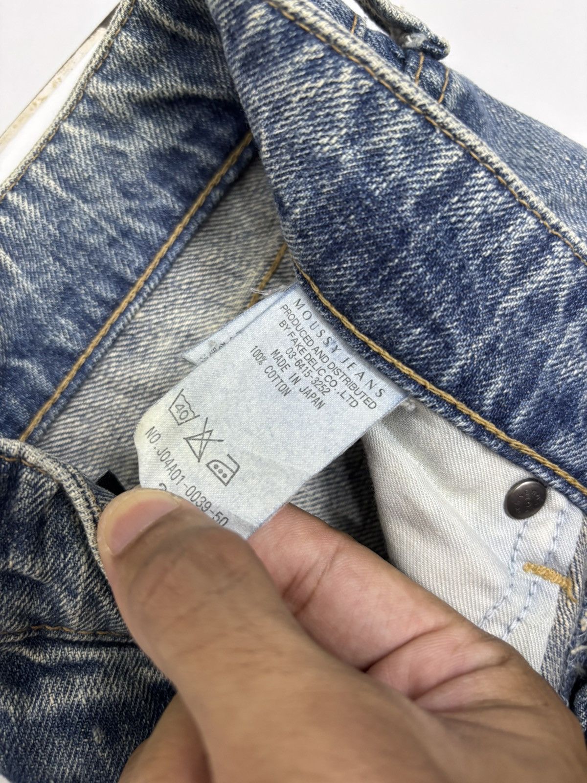 Hysteric Glamour × If Six Was Nine × MOUSSY Flare Jeans I6W9 Lgb Style Moussy Jeans Distressed Denim Size 27" / US 4 / IT 40 - 11 Thumbnail