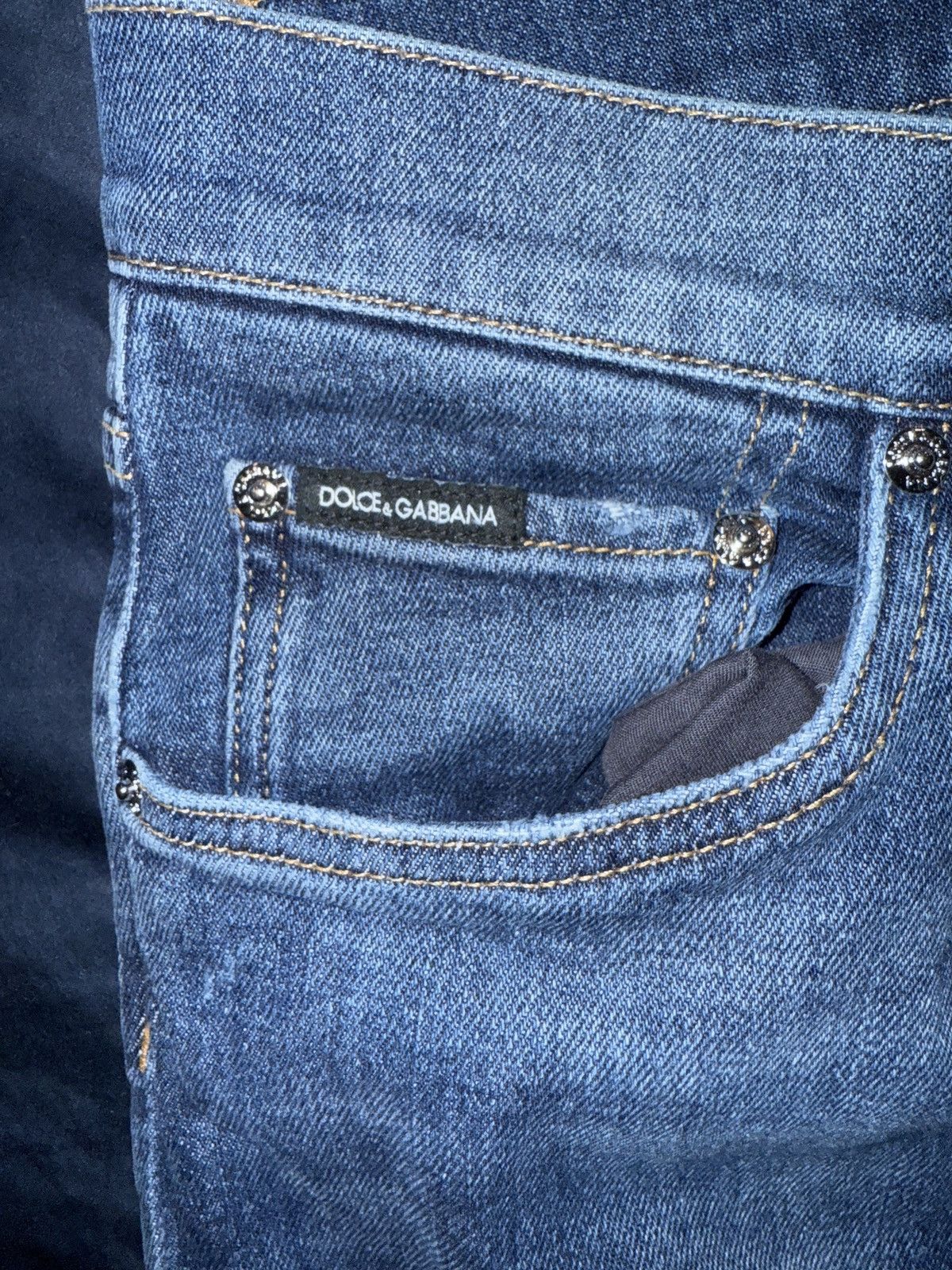 Dolce & Gabbana Dolce and Gabbana slim fit jeans Size US 38 / EU 54 - 4 Thumbnail
