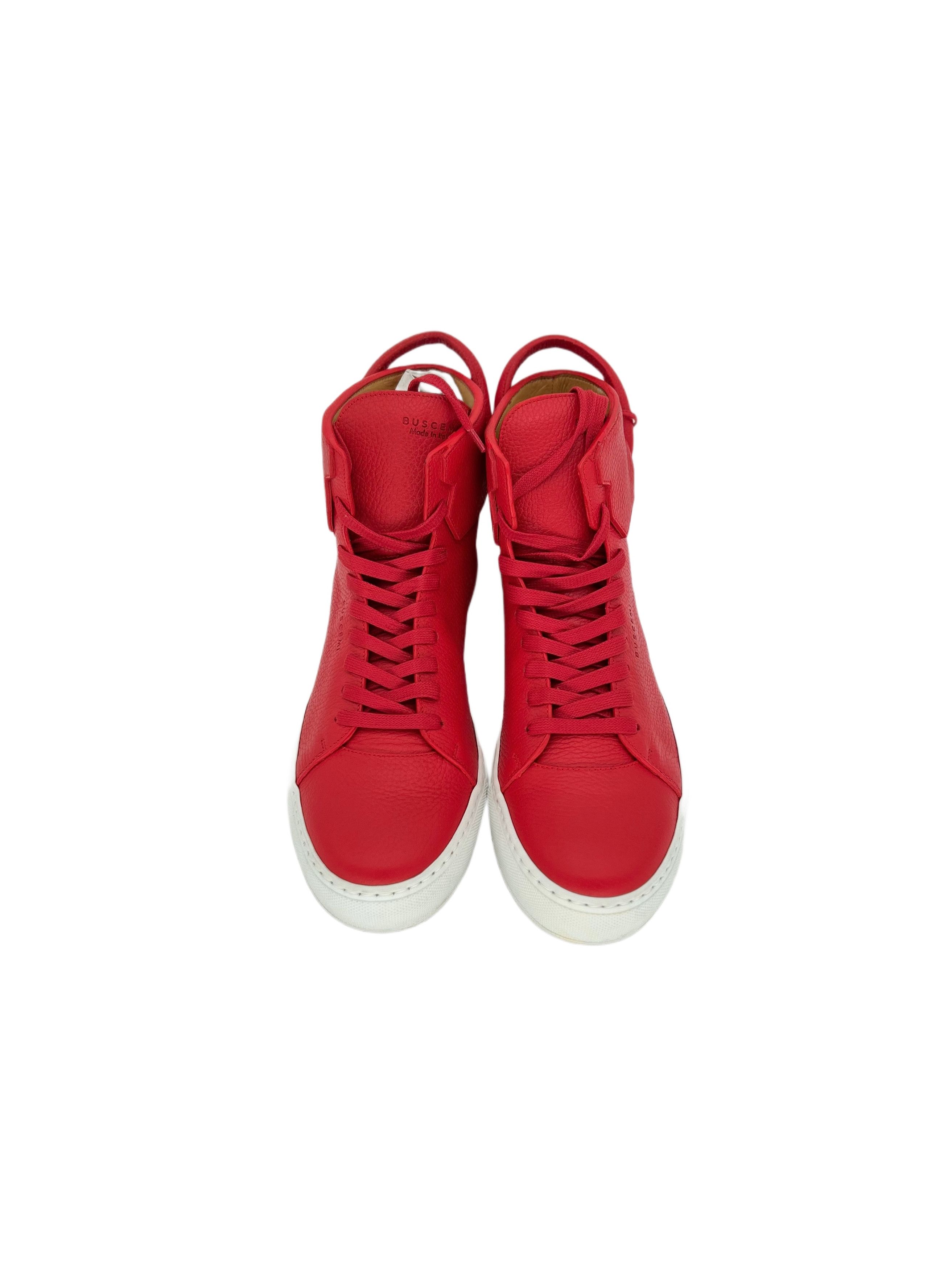 Buscemi Buscemi 125mm Hi Top Trainers Size US 11 / EU 44 - 3 Thumbnail