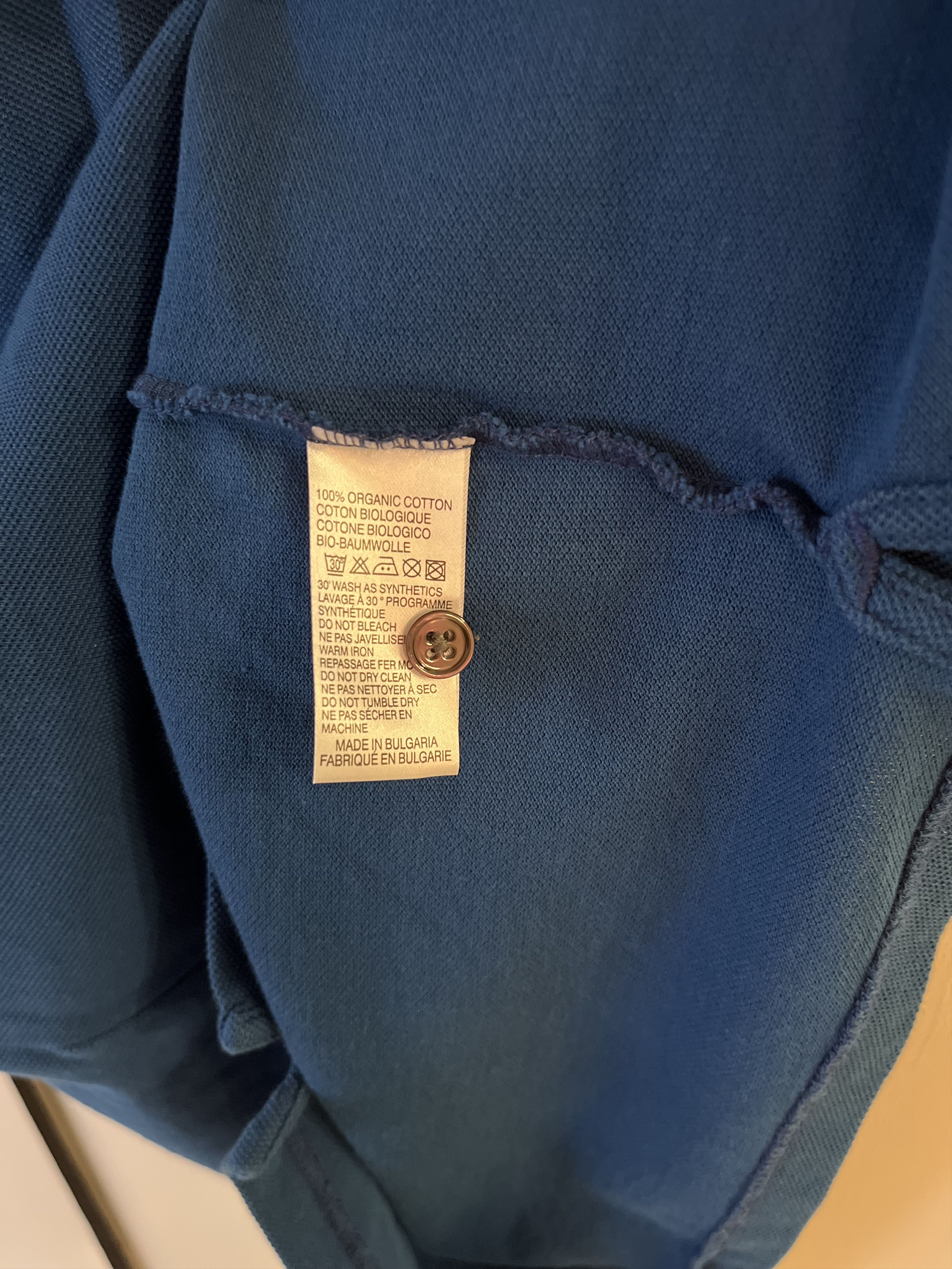 Paul Smith PS Paul Smith Zebra Logo Blue Polo - size S Size US S / EU 44-46 / 1 - 3 Thumbnail