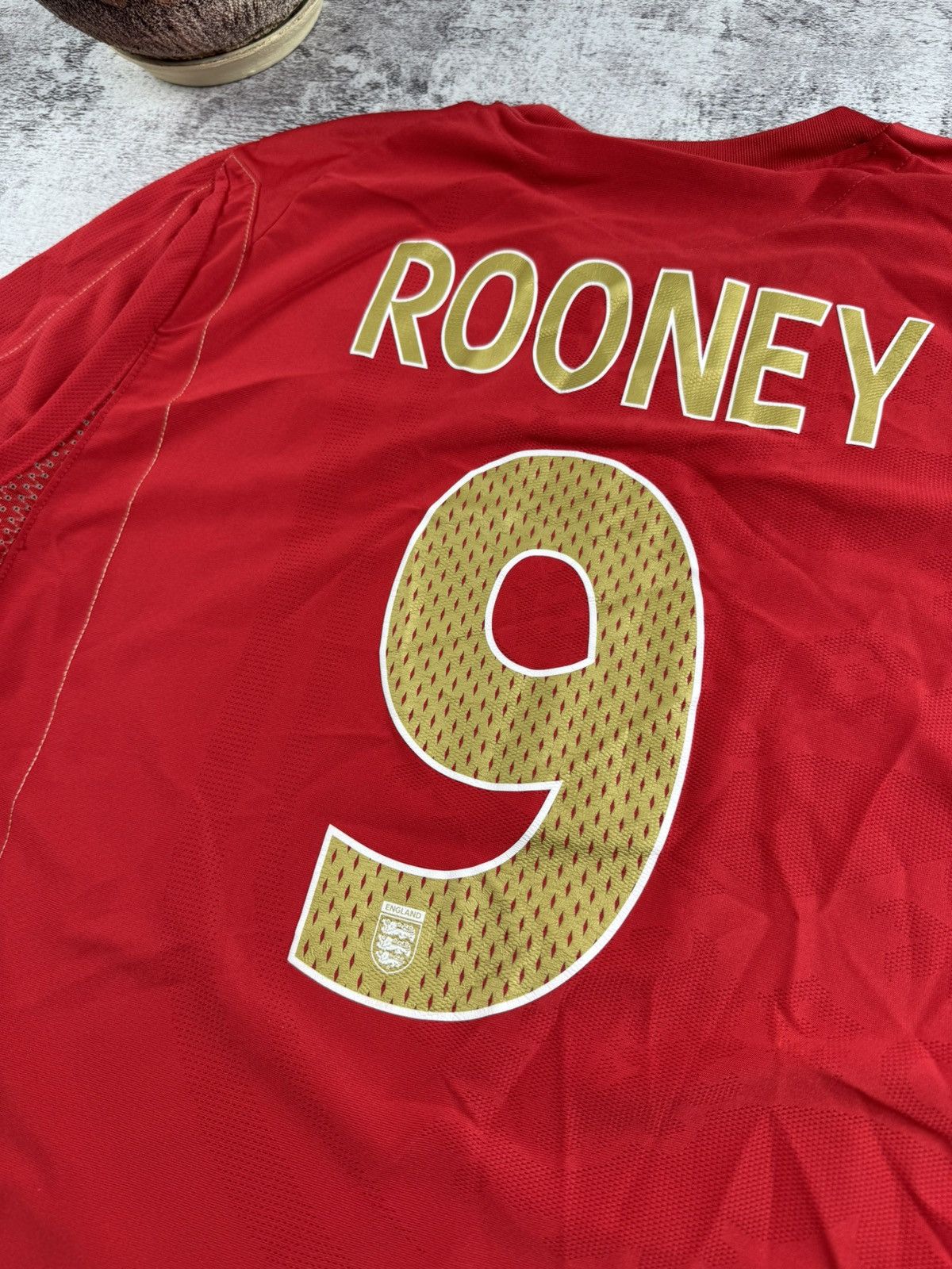 Umbro Vintage Umbro England 2006/2008 Wayne Rooney Shirt Jersey Size US L / EU 52-54 / 3 - 20 Thumbnail