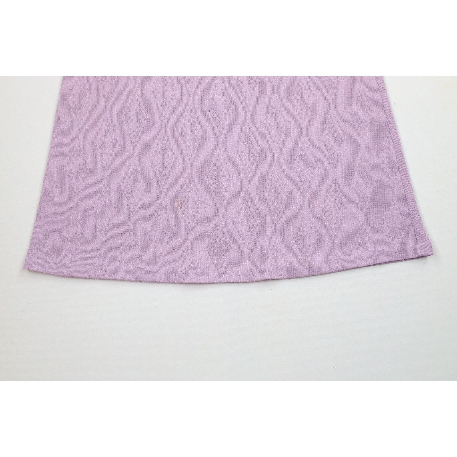 Vintage Vintage 60s 70s Streetwear Distressed Diamond Knit Skirt Size 38" / US 16 / IT 52 - 4 Thumbnail