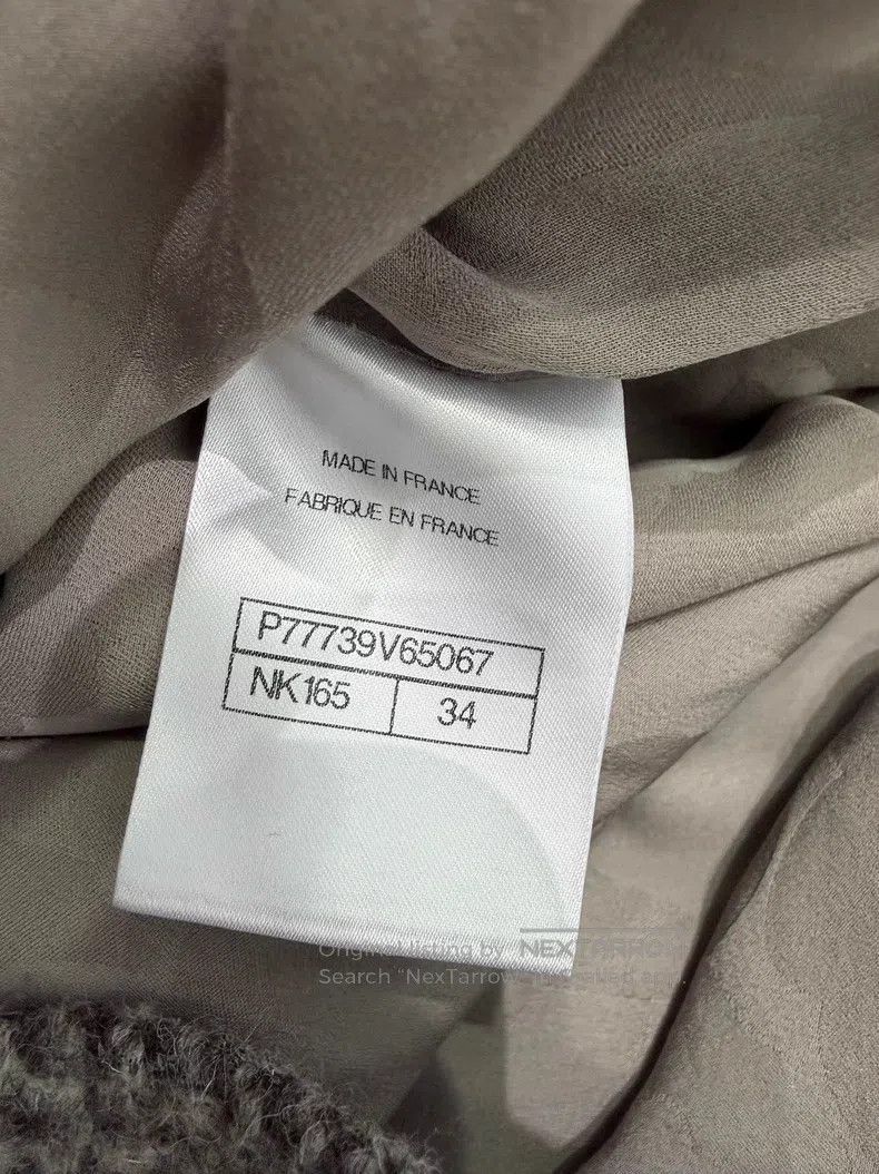 Chanel Chanel Handicraft workshop gray plaid wool soft tweed lape Size XXS / US 00 / IT 34 - 5 Thumbnail