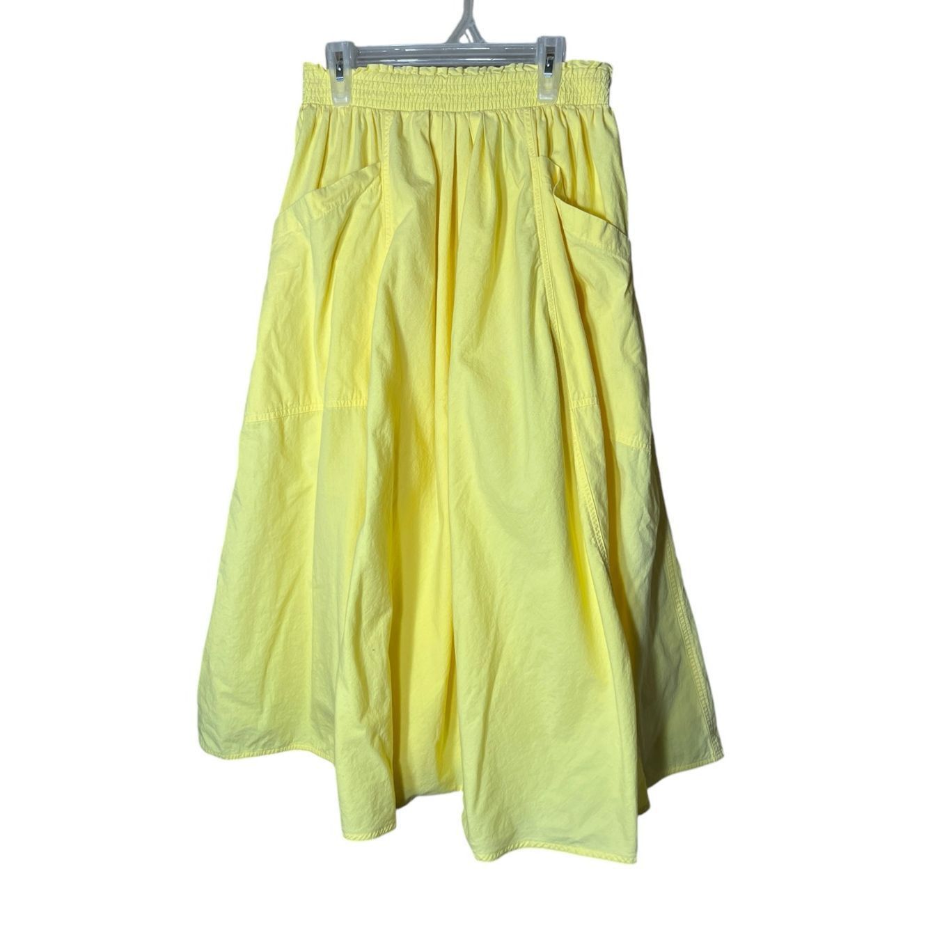 Other Vintage Liz Sport Yellow Maxi Skirt Size Medium Size 26" / US 2 / IT 38 - 1 Thumbnail