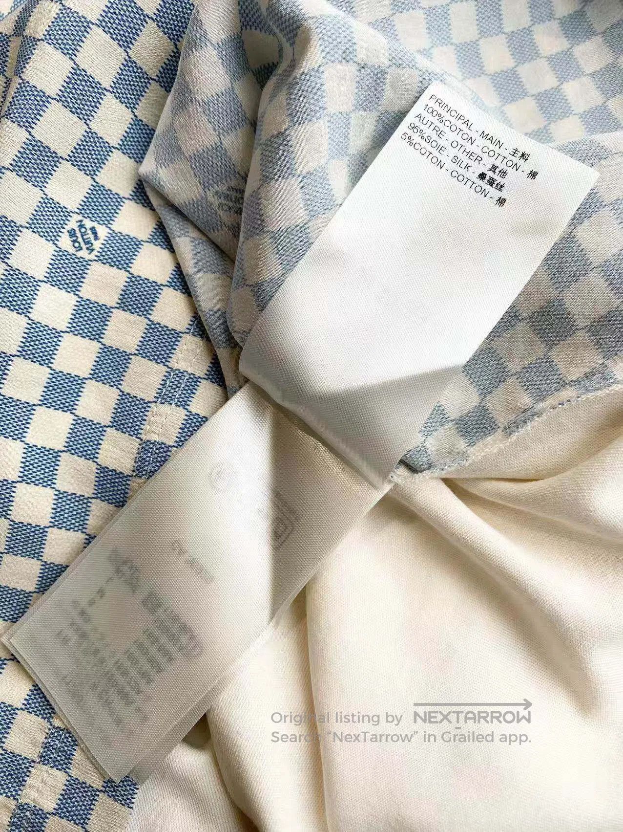 Louis Vuitton Louis Vuitton 24SS checkerboard chain logo short sleeve| Size S / US 4 / IT 40 - 6 Thumbnail