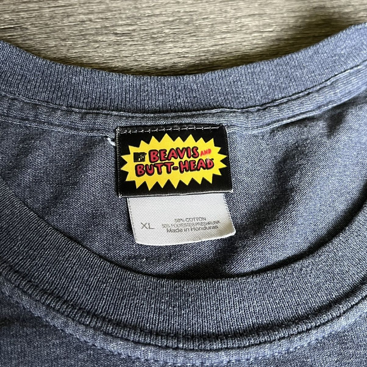 Cartoon Network × Mtv × Vintage Vintage 2000s Beavis and Butt-Head Headbang Graphic T Shirt Size US XL / EU 56 / 4 - 5 Thumbnail