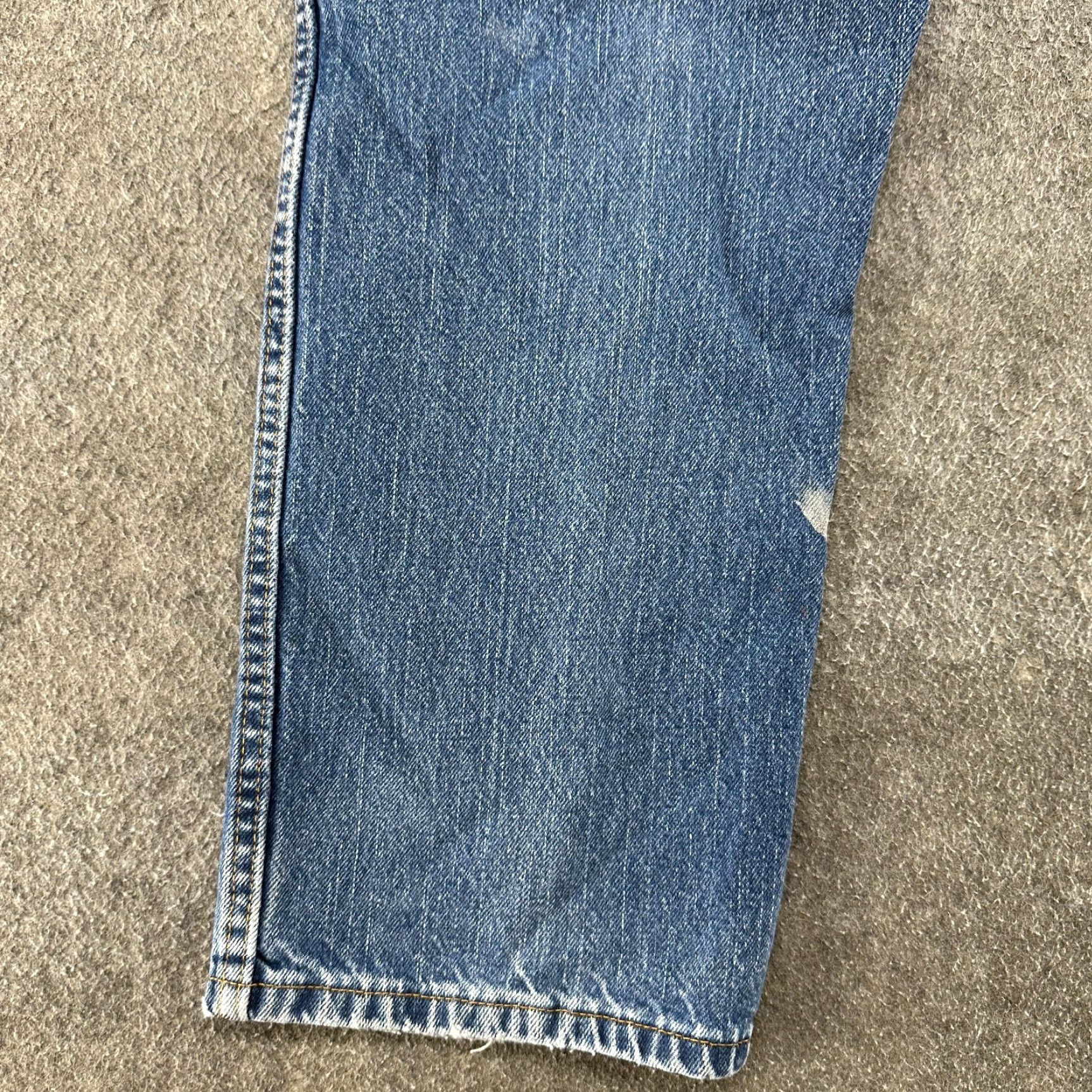 Dickies Dickies Jeans Mens 36x29 Blue Straight Leg Relaxed Fit Medium Wash Distressed Regular Men Jeans 5-Pocket Denim Cotton Distressed Vintage No Size US 36 / EU 52 - 6 Thumbnail