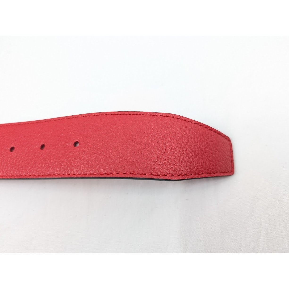 Christian Louboutin o1rshd1 Size: 90 / Calf Happy Rui CL Logo Belt in Loubi Size 34 - 10 Thumbnail